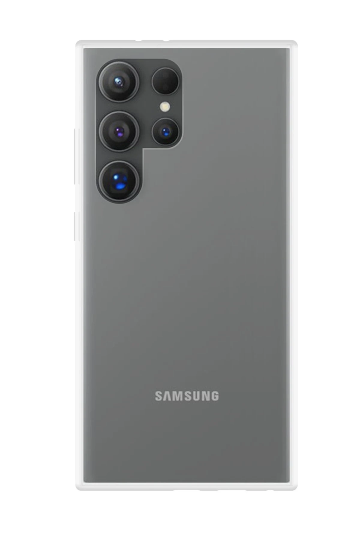 Newface Samsung Galaxy S24 Ultra Kılıf Lüx Şeffaf Silikon