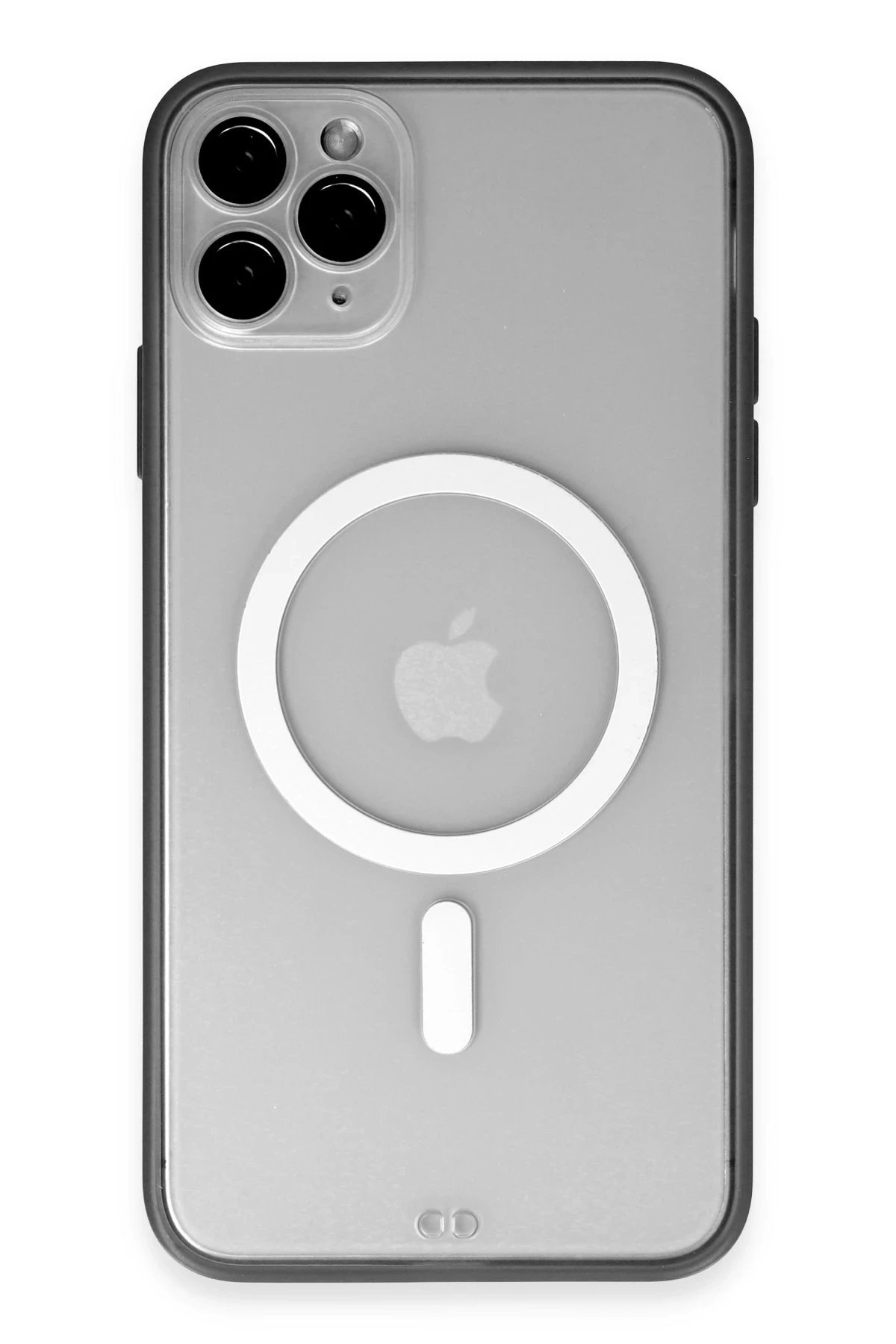 Newface Apple iPhone 11 Pro Max Kılıf Grand Magneticsafe Kapak - Siyah — görsel 2