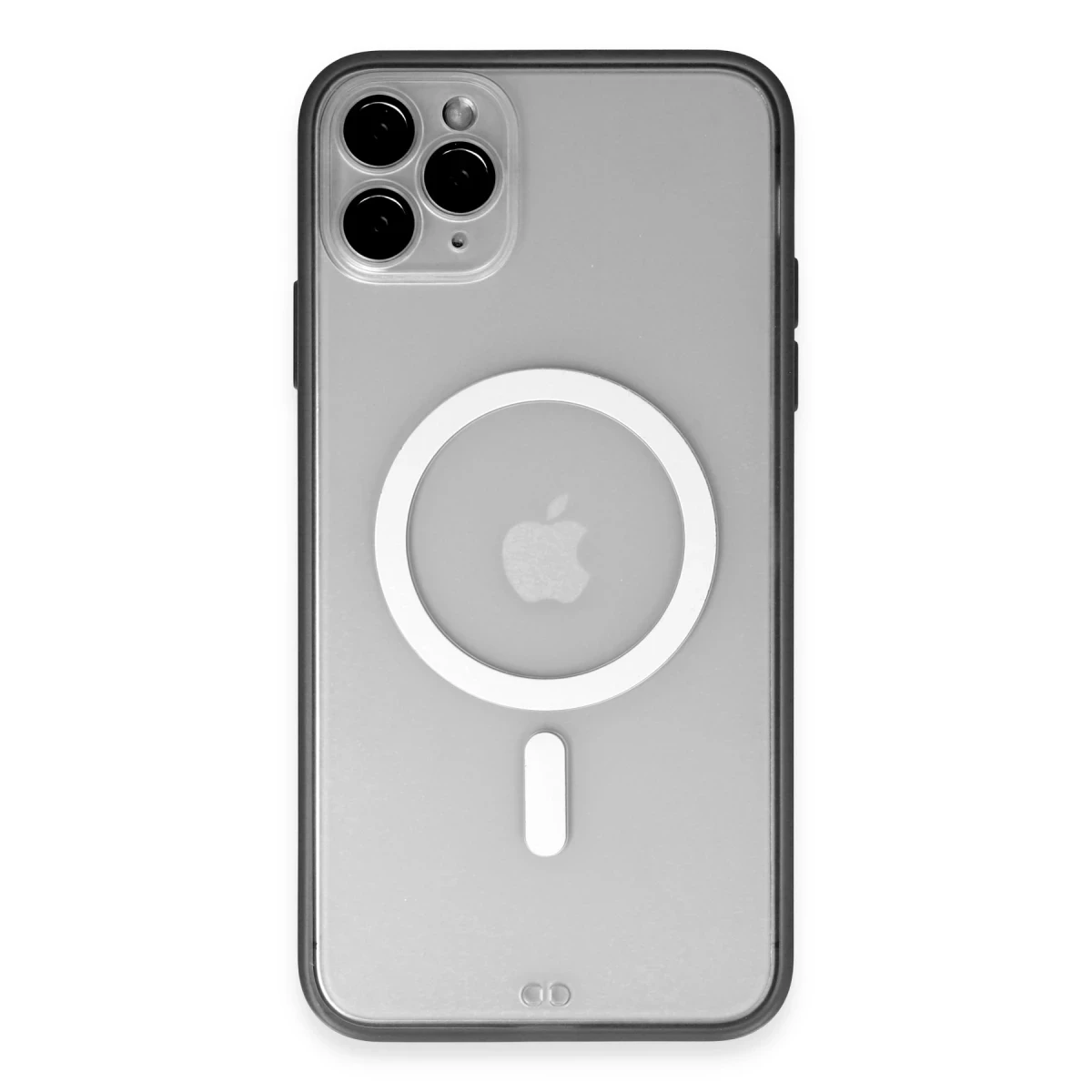 Newface Apple iPhone 11 Pro Max Kılıf Grand Magneticsafe Kapak - Siyah — görsel 7