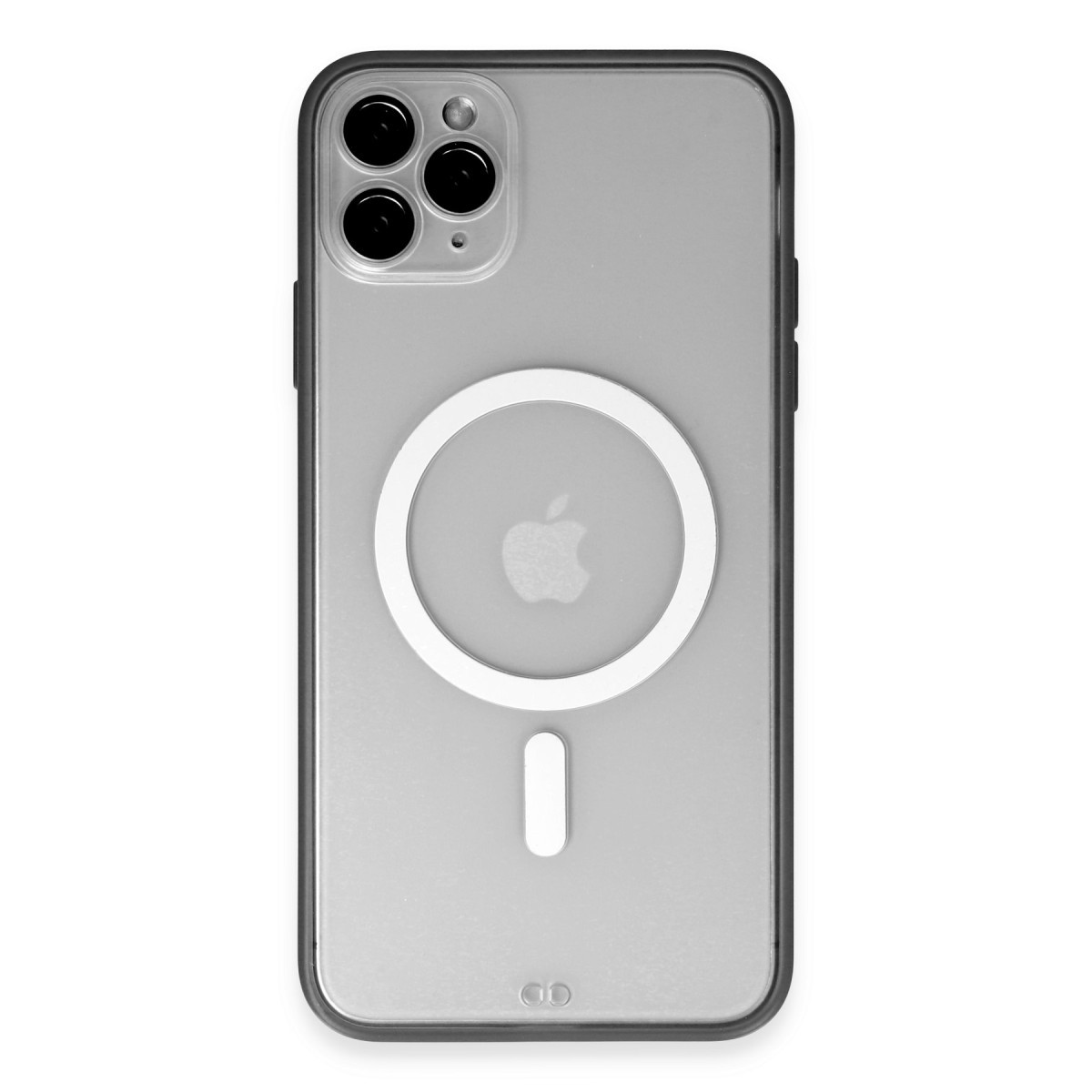 Newface Apple iPhone 11 Pro Max Kılıf Grand Magneticsafe Kapak - Siyah — görsel 12