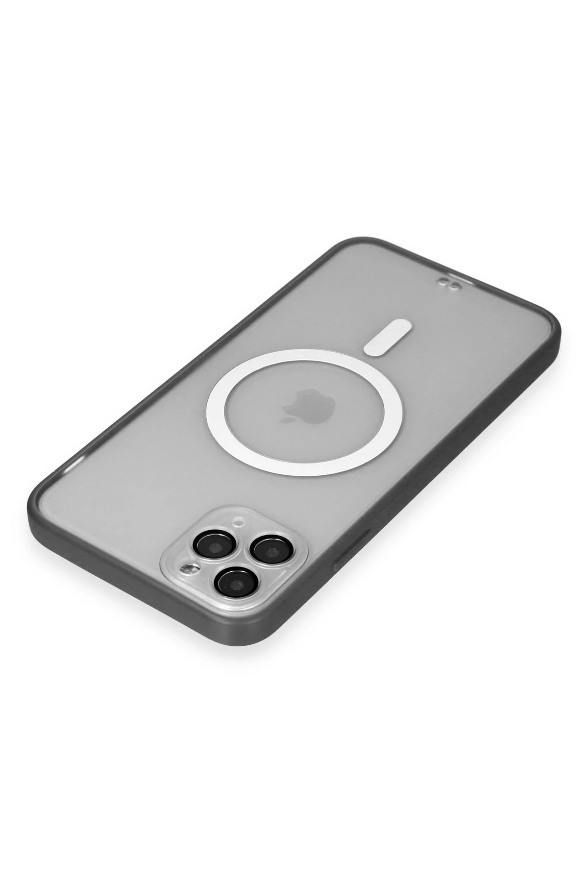 Newface Apple iPhone 11 Pro Max Kılıf Grand Magneticsafe Kapak - Siyah — görsel 3