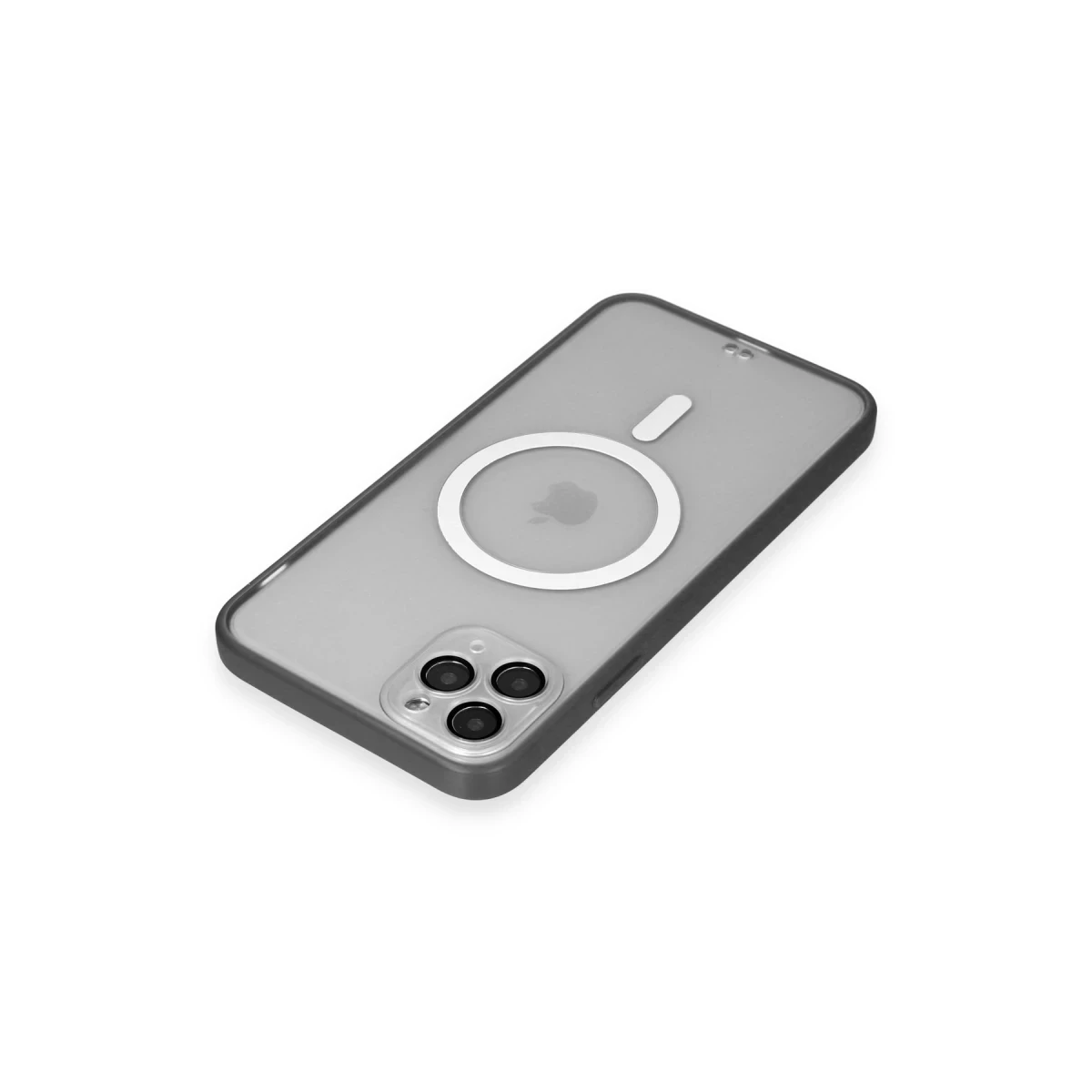 Newface Apple iPhone 11 Pro Max Kılıf Grand Magneticsafe Kapak - Siyah — görsel 8