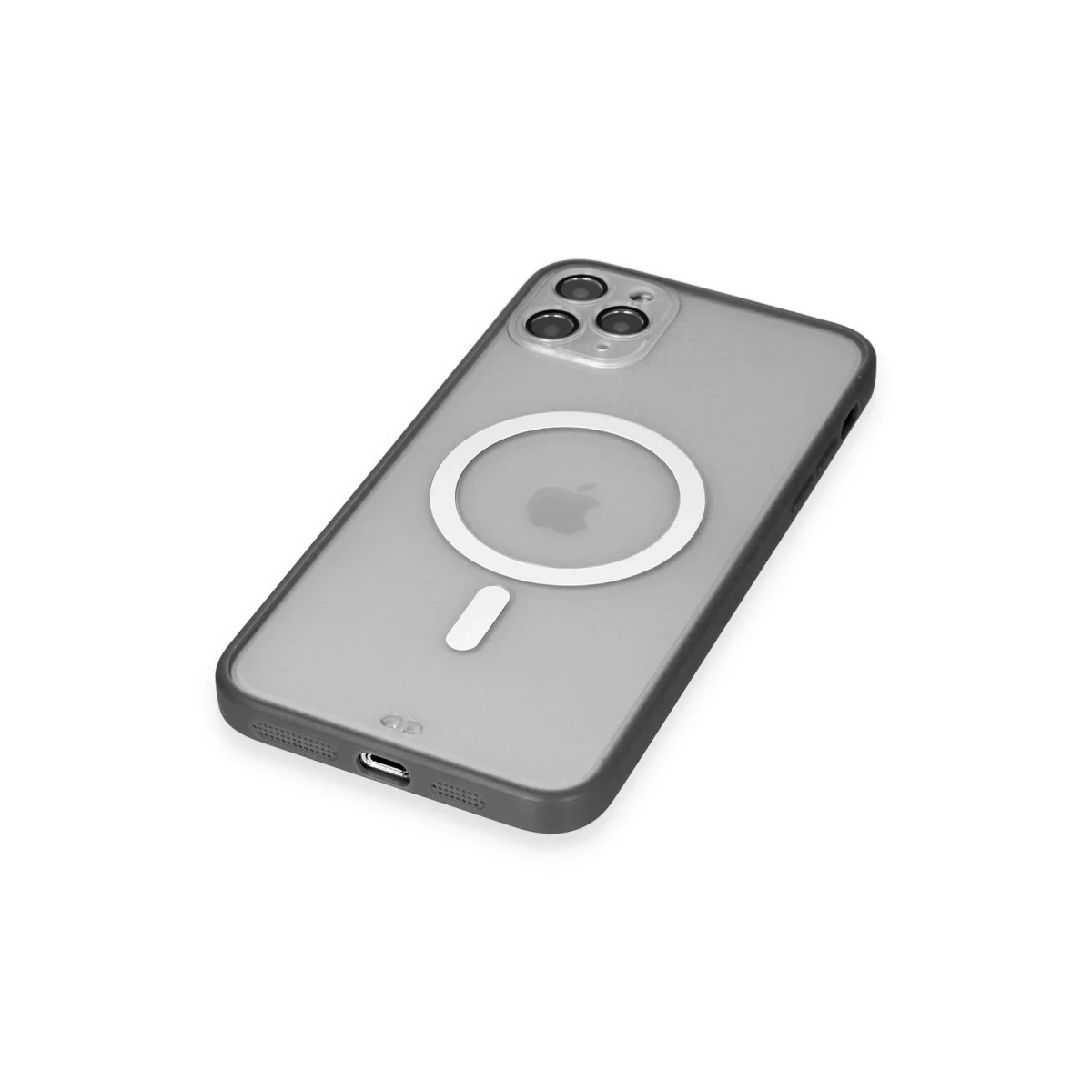 Newface Apple iPhone 11 Pro Max Kılıf Grand Magneticsafe Kapak - Siyah — görsel 9