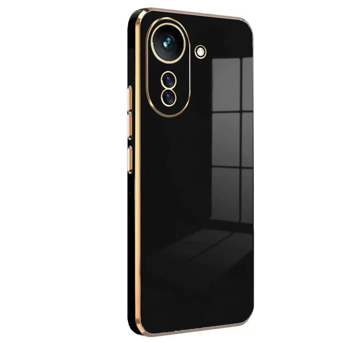 Newface Xiaomi Redmi 13C Kılıf Volet Silikon - Siyah — görsel 5