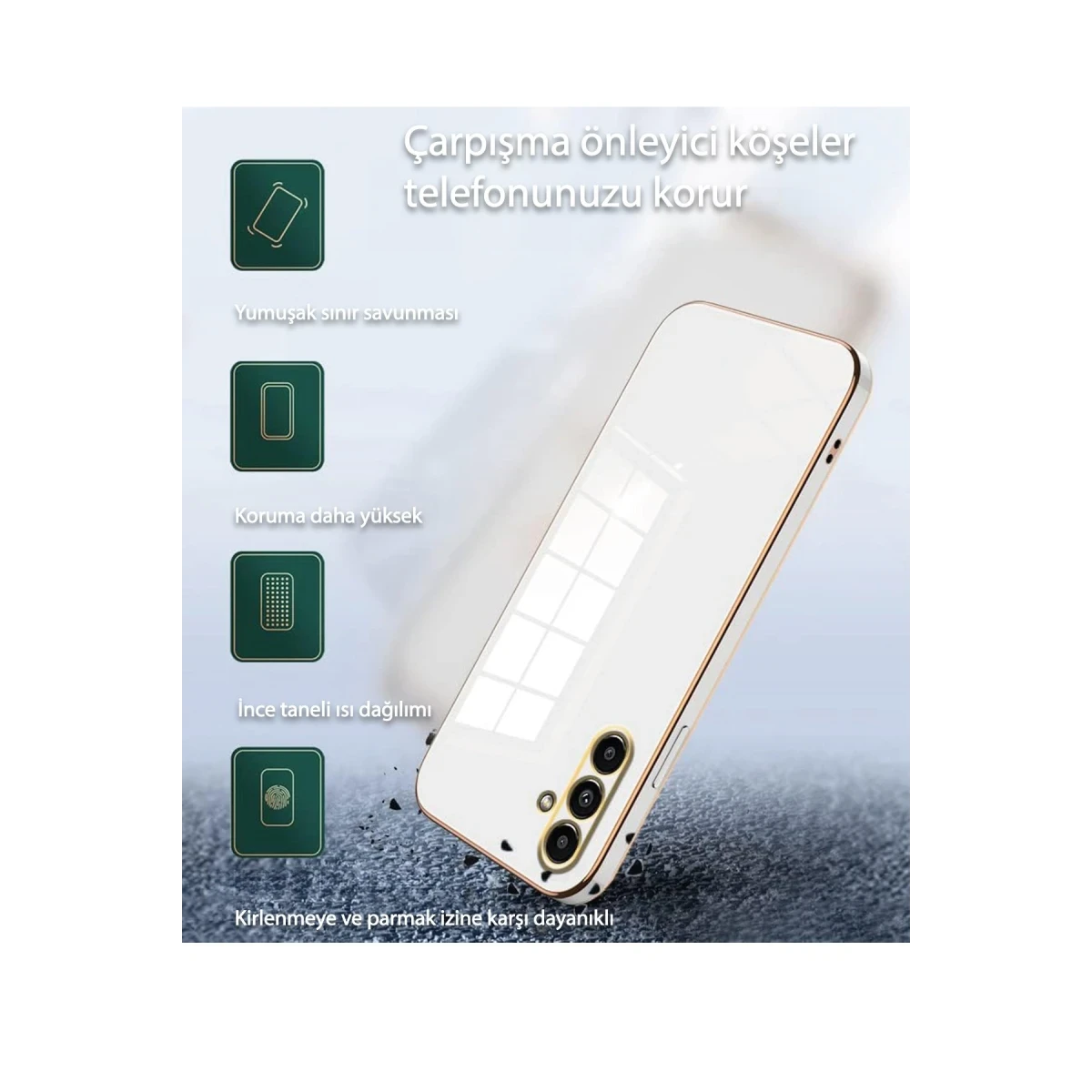 Newface Xiaomi Redmi 13C Kılıf Volet Silikon - Siyah — görsel 8
