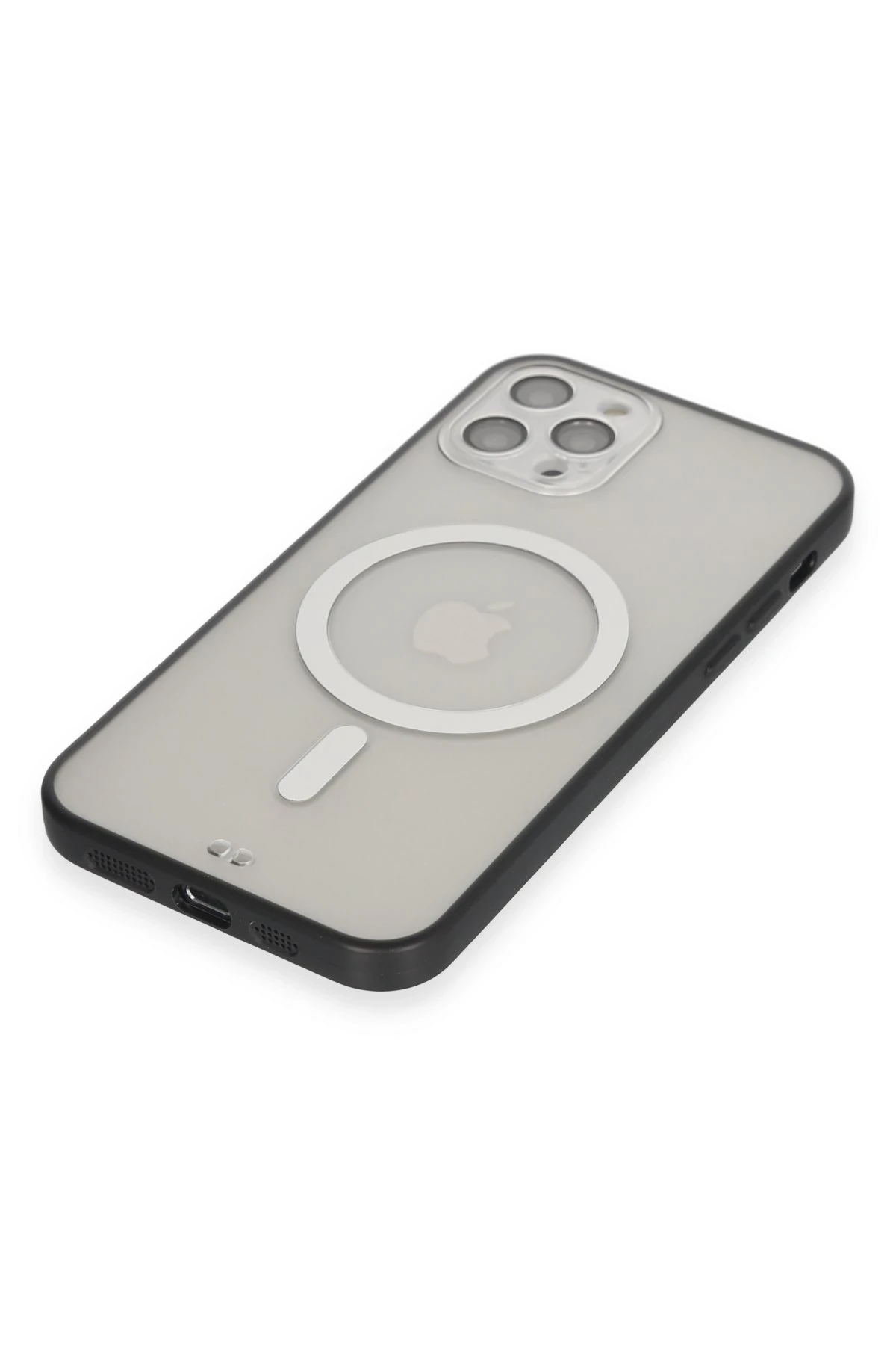 Newface Apple iPhone 12 Pro Max Kılıf Grand Magneticsafe Kapak - Siyah — görsel 4