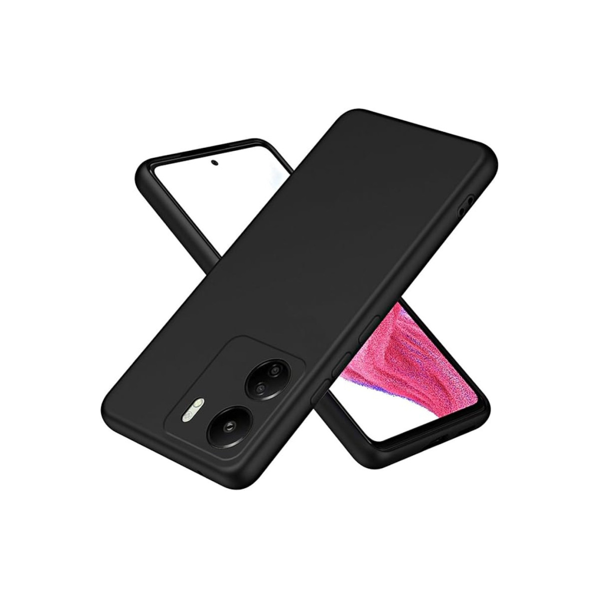 Newface Xiaomi Redmi 13C Kılıf First Silikon - Siyah — görsel 3
