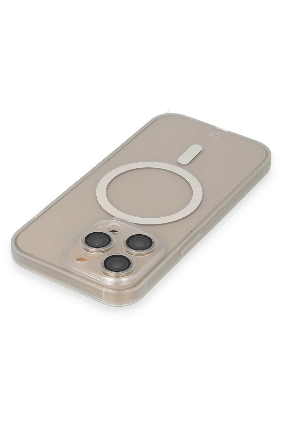 Newface iPhone 14 Pro Kılıf Grand Magneticsafe Kapak - Şeffaf