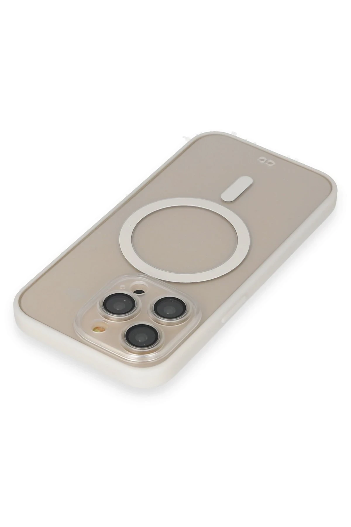 Newface iPhone 14 Pro Kılıf Grand Magneticsafe Kapak - Beyaz