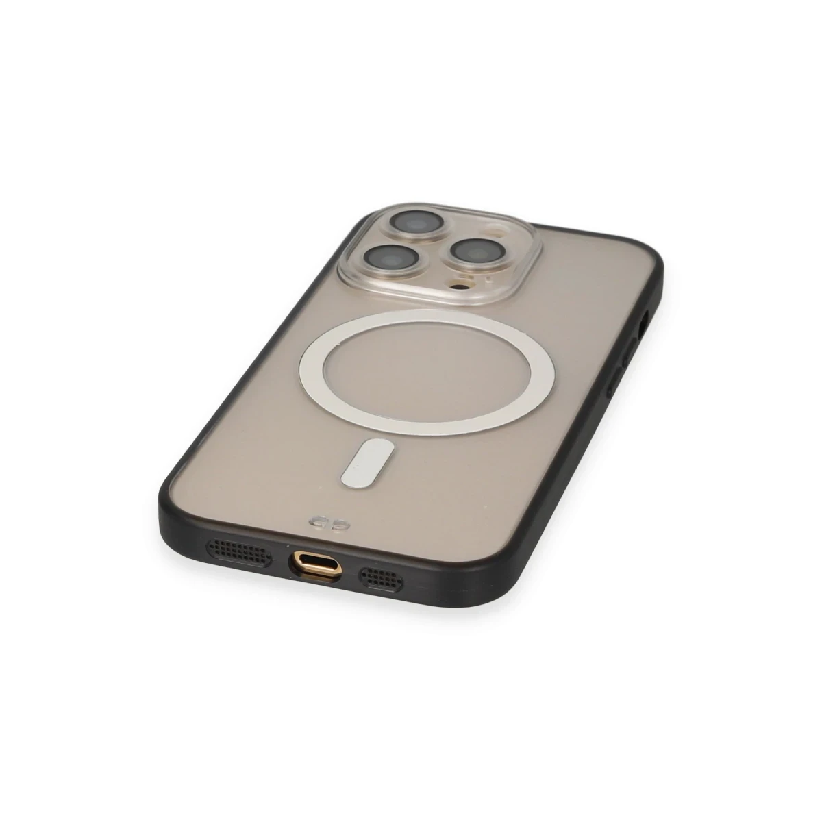 Newface Apple iPhone 14 Pro Max Kılıf Grand Magneticsafe Kapak - Siyah — görsel 9