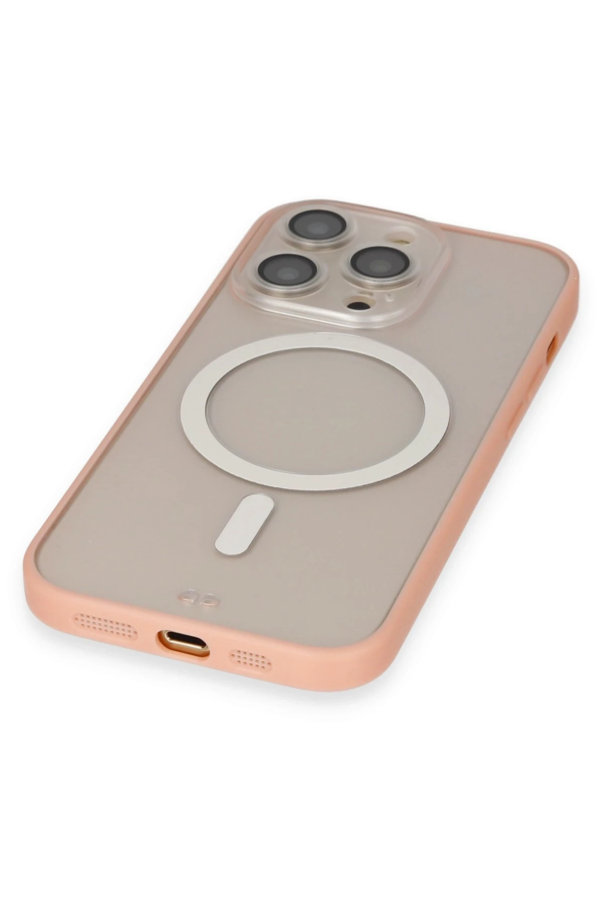 Newface iPhone 14 Pro Max Kılıf Grand Magneticsafe Kapak - Pembe