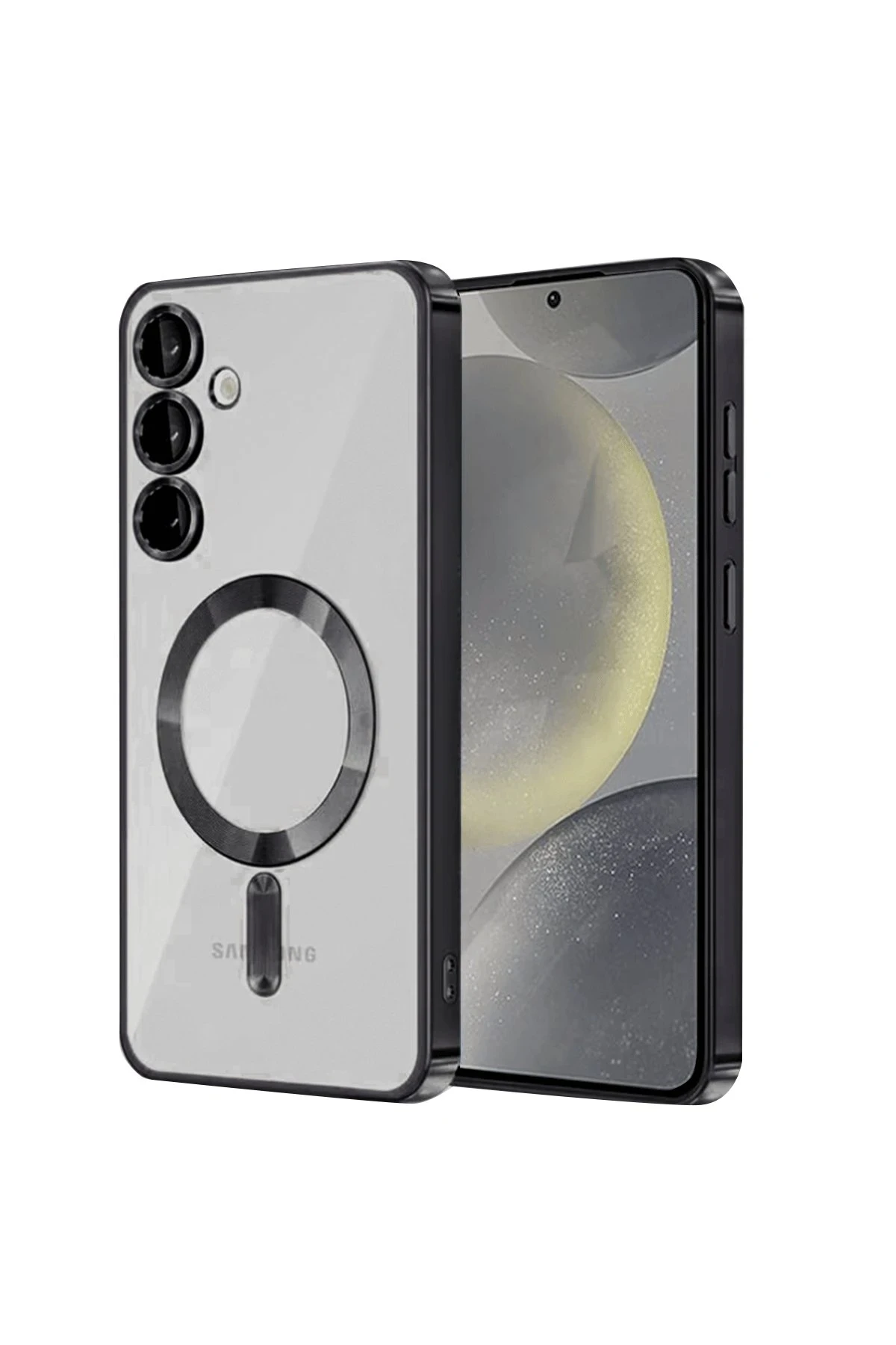 Newface Samsung Galaxy S23 Plus Kılıf Kross Magneticsafe Kapak - Siyah