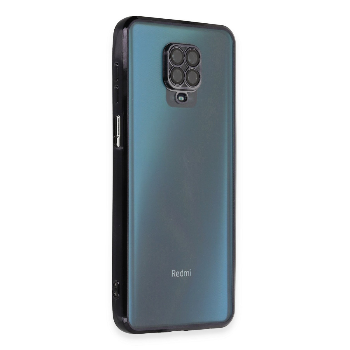 Newface Xiaomi Redmi Note 9 Pro Kılıf Razer Lensli Silikon - Siyah — görsel 9