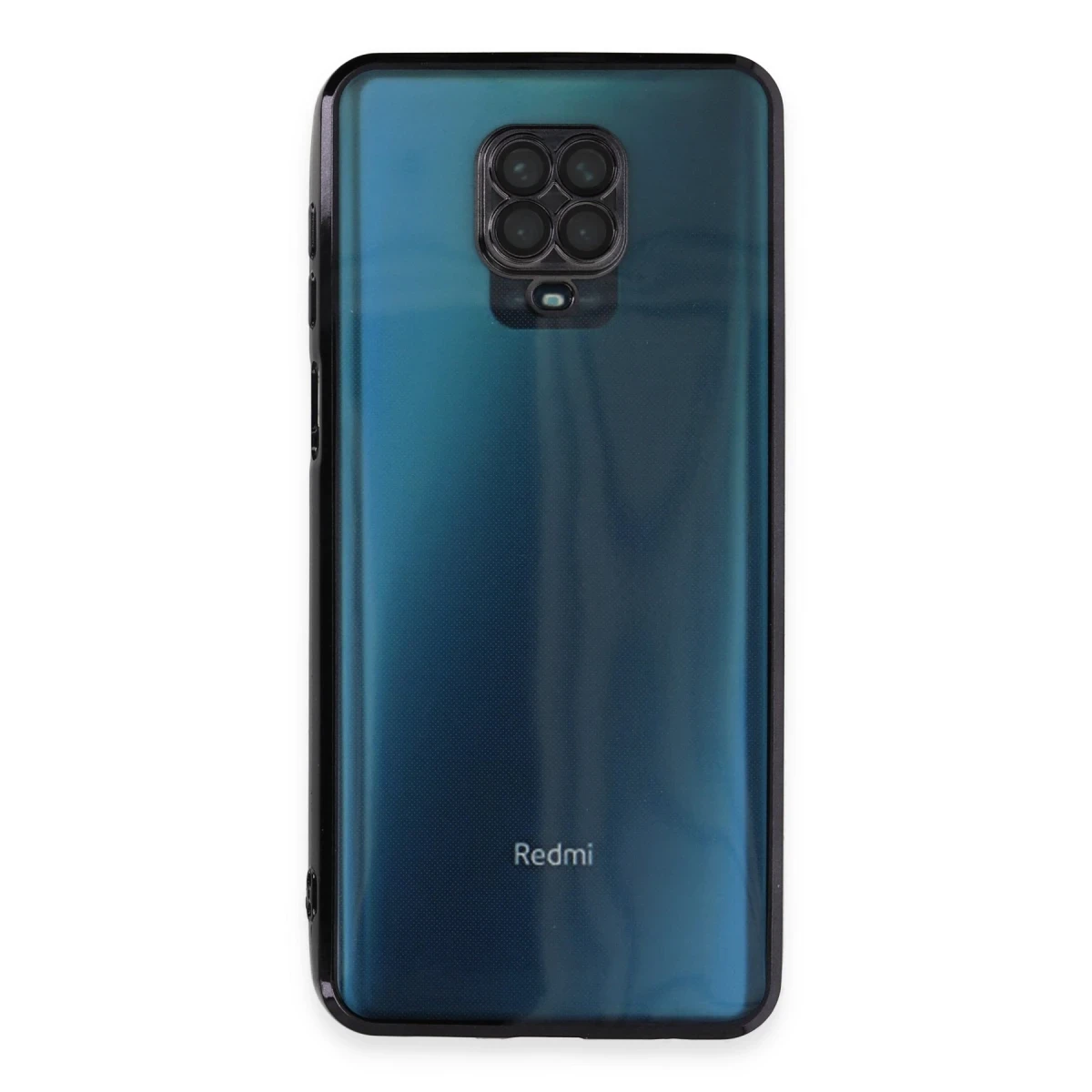 Newface Xiaomi Redmi Note 9 Pro Kılıf Razer Lensli Silikon - Siyah — görsel 6