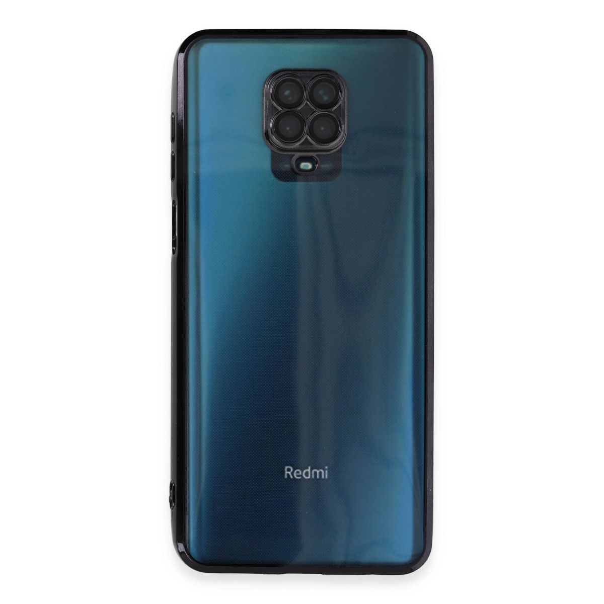 Newface Xiaomi Redmi Note 9 Pro Kılıf Razer Lensli Silikon - Siyah — görsel 10