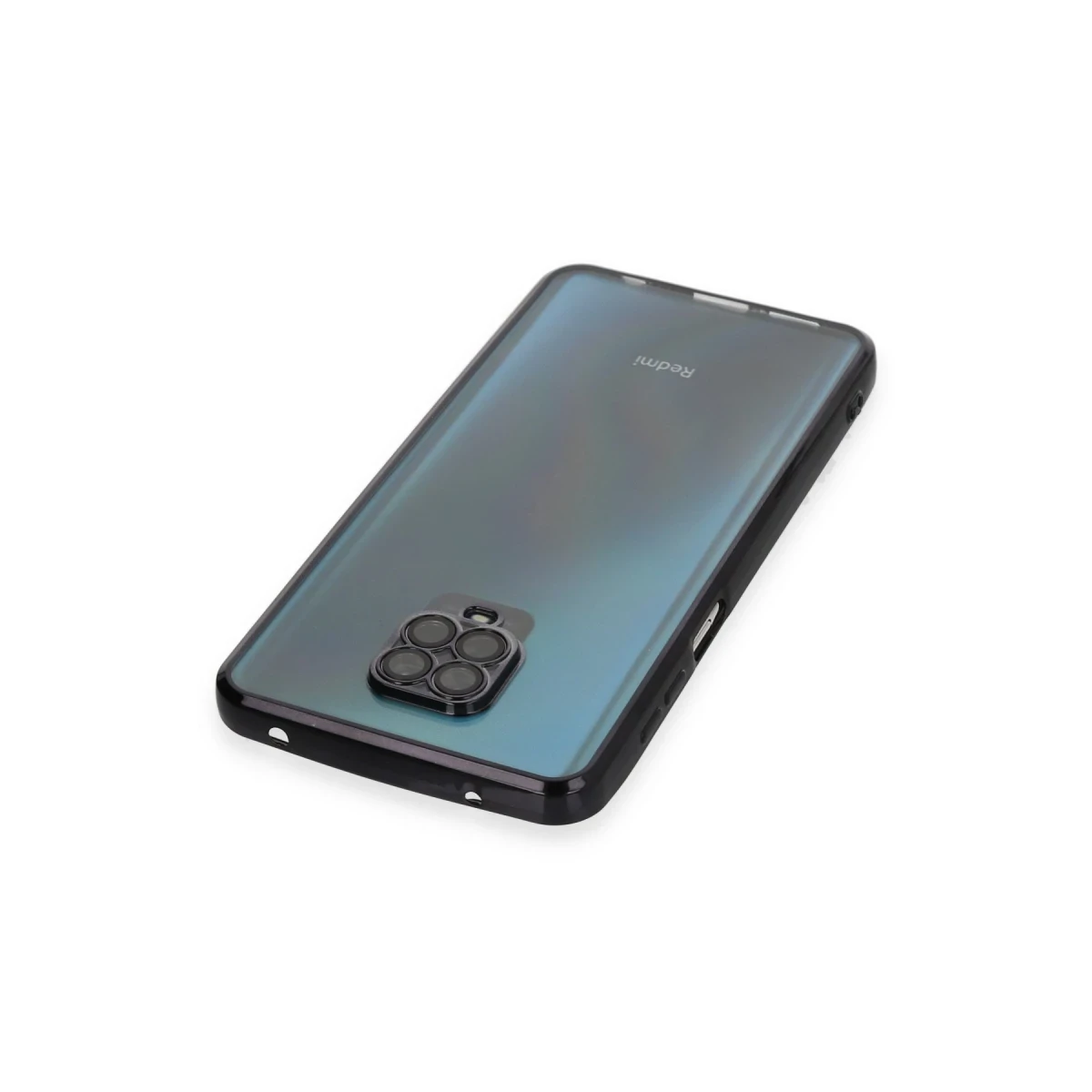 Newface Xiaomi Redmi Note 9 Pro Kılıf Razer Lensli Silikon - Siyah — görsel 7