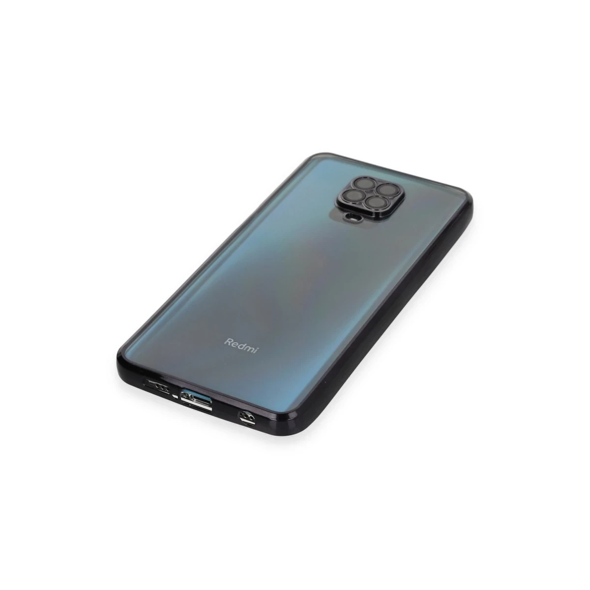 Newface Xiaomi Redmi Note 9 Pro Kılıf Razer Lensli Silikon - Siyah — görsel 8