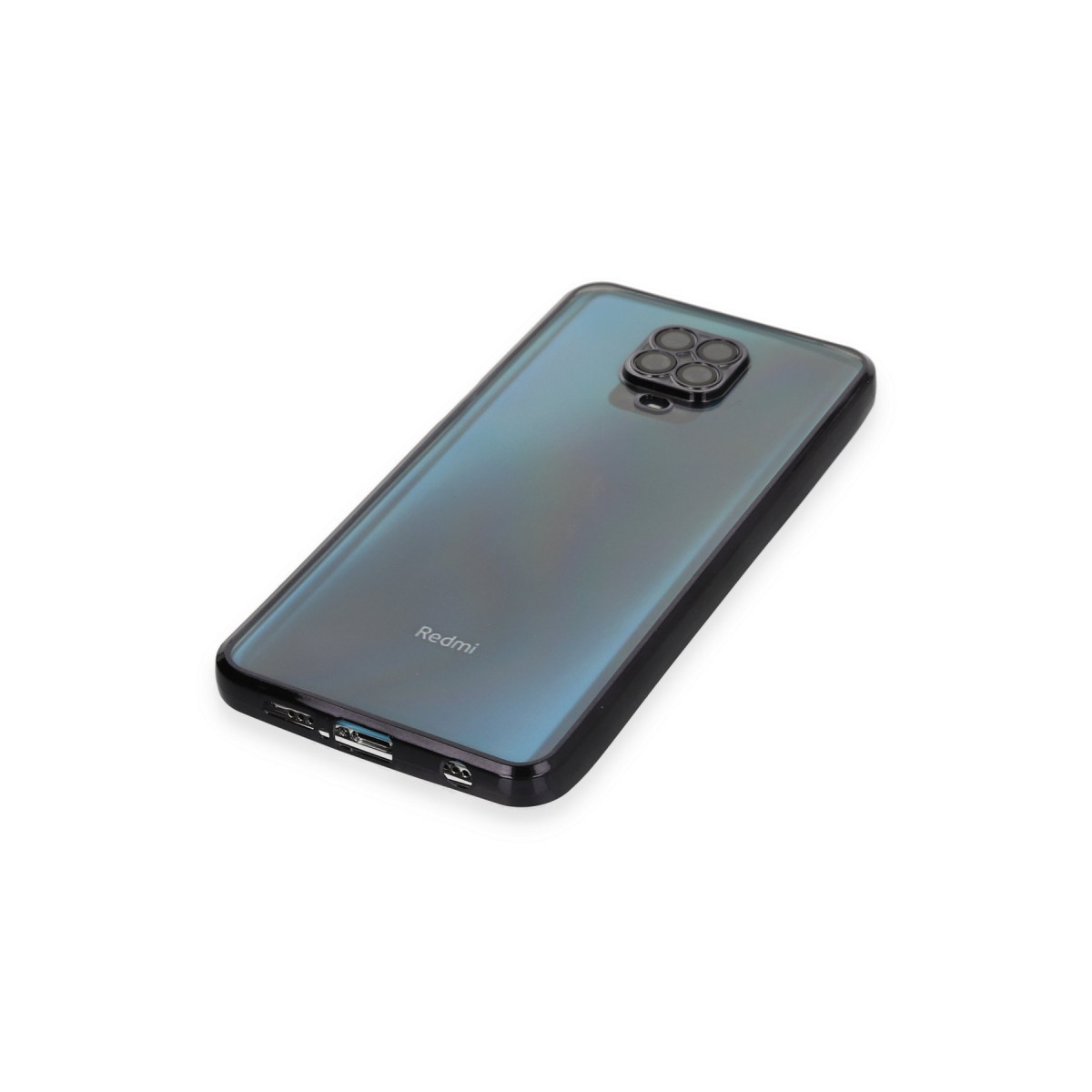 Newface Xiaomi Redmi Note 9 Pro Kılıf Razer Lensli Silikon - Siyah — görsel 12