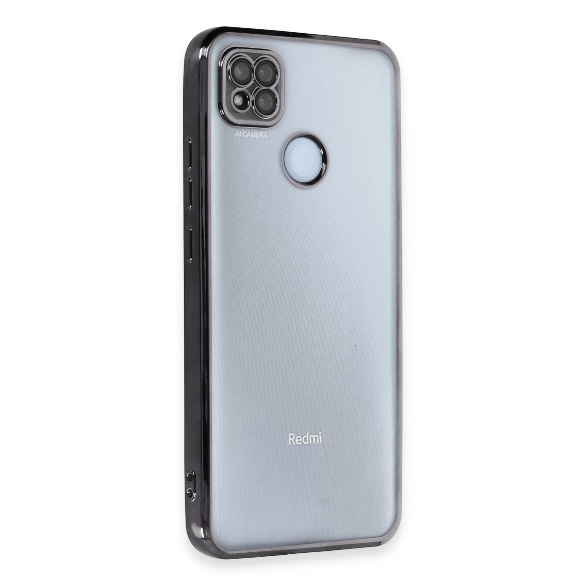 Newface Xiaomi Redmi 9C Kılıf Razer Lensli Silikon - Siyah — görsel 9