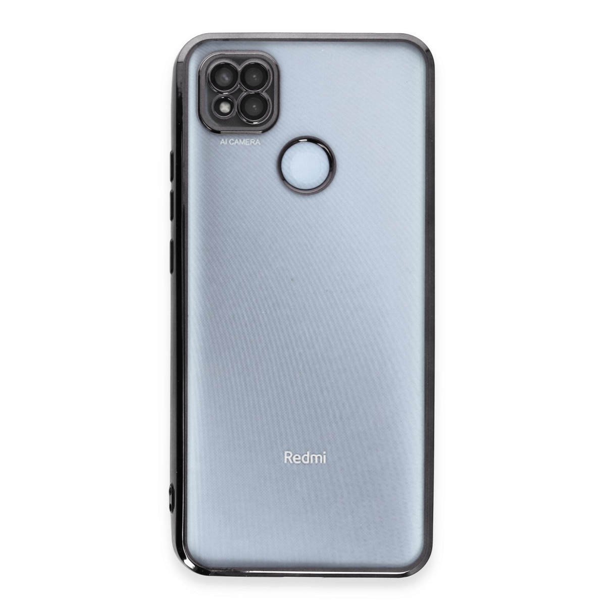 Newface Xiaomi Redmi 9C Kılıf Razer Lensli Silikon - Siyah — görsel 10
