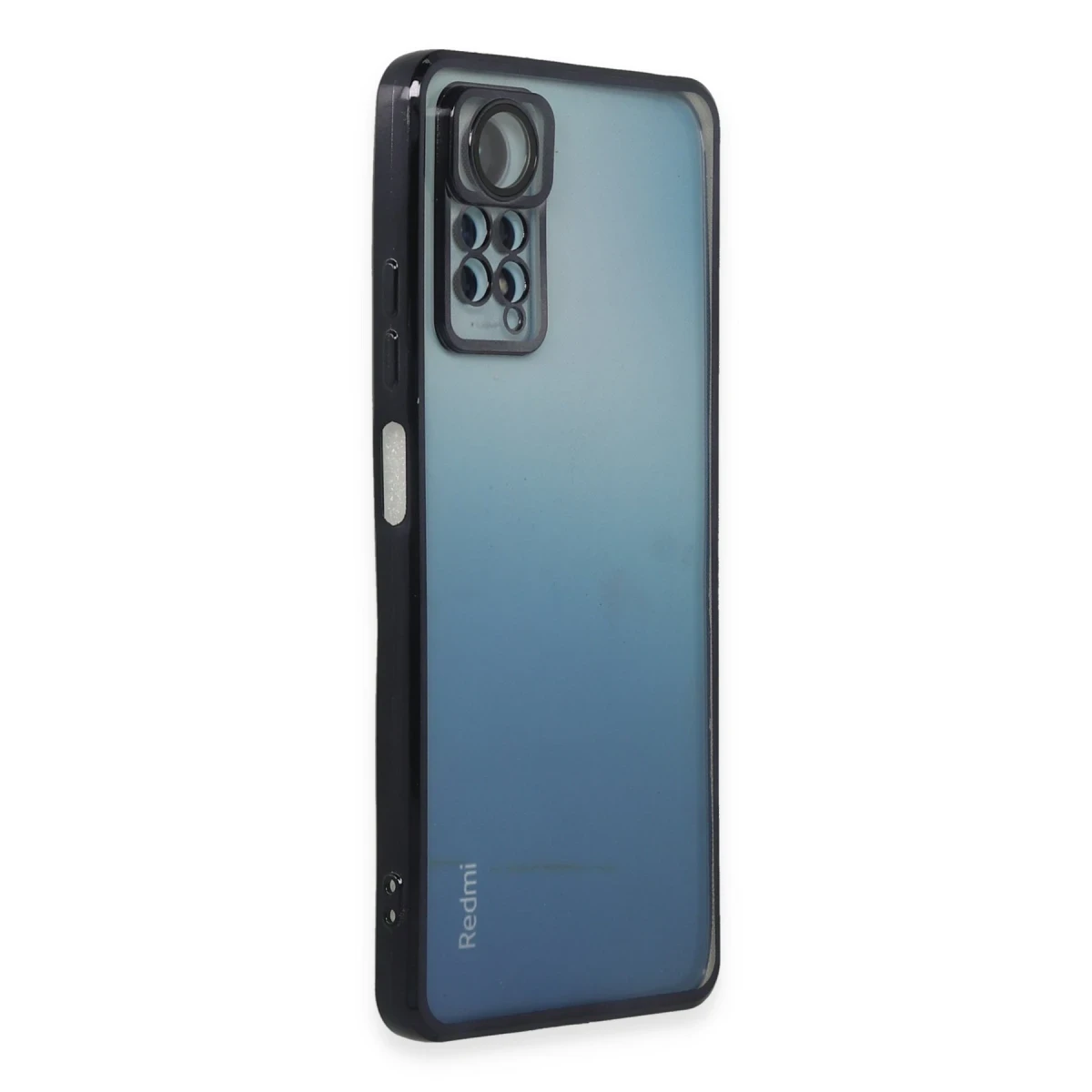 Newface Xiaomi Redmi Note 11 Pro Kılıf Razer Lensli Silikon - Siyah — görsel 6