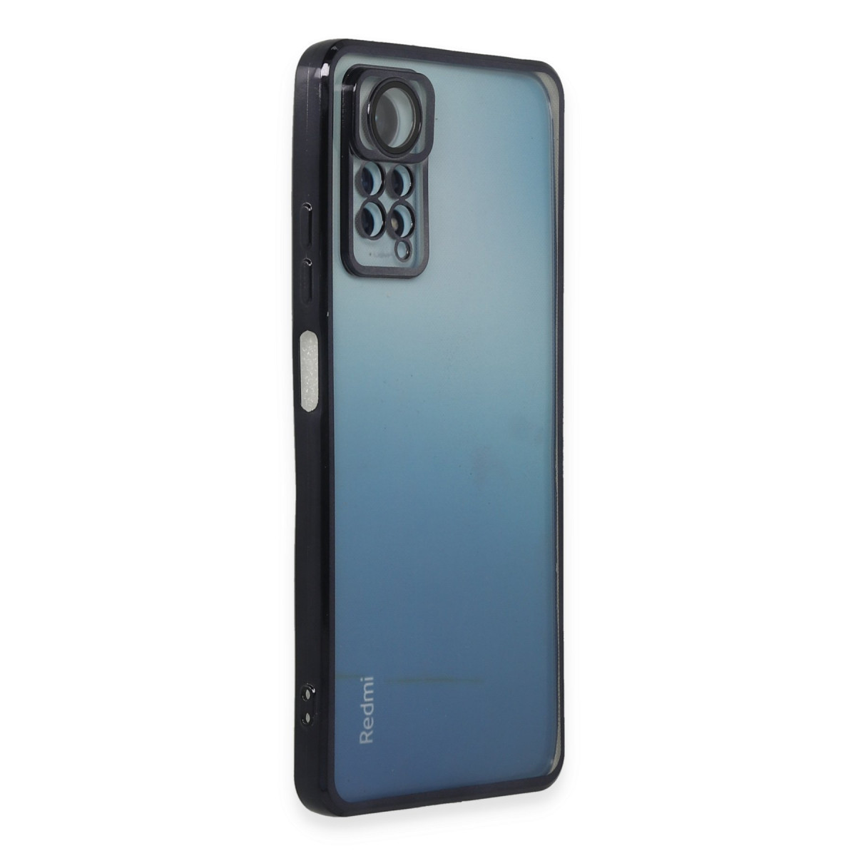 Newface Xiaomi Redmi Note 11 Pro Kılıf Razer Lensli Silikon - Siyah — görsel 10