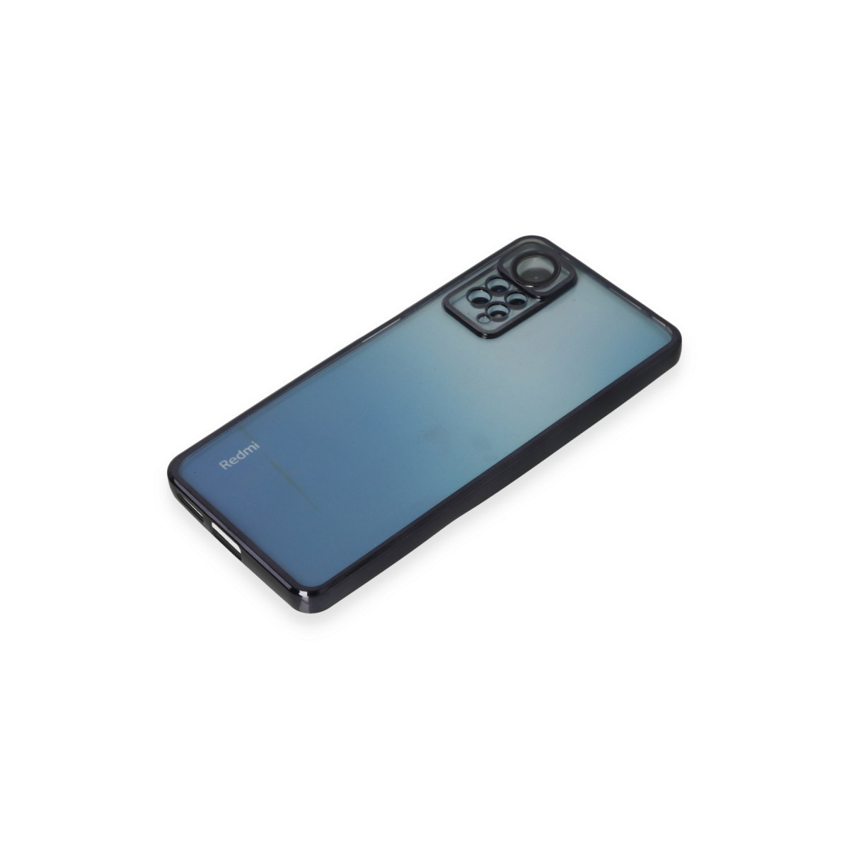 Newface Xiaomi Redmi Note 11 Pro Kılıf Razer Lensli Silikon - Siyah — görsel 12