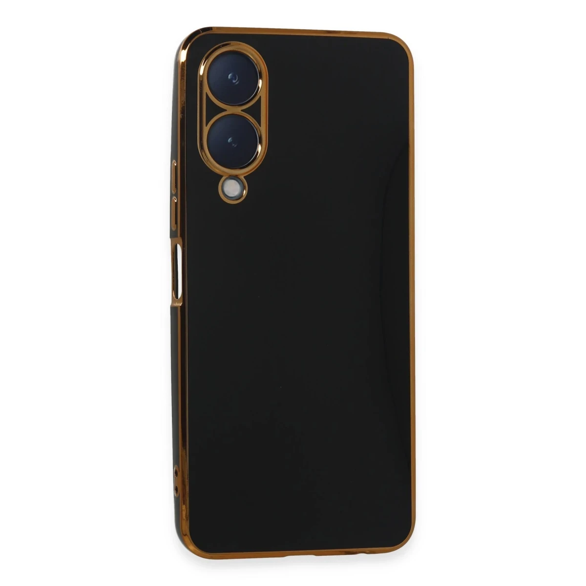 Newface Vivo Y17S Kılıf Volet Silikon - Siyah — görsel 5