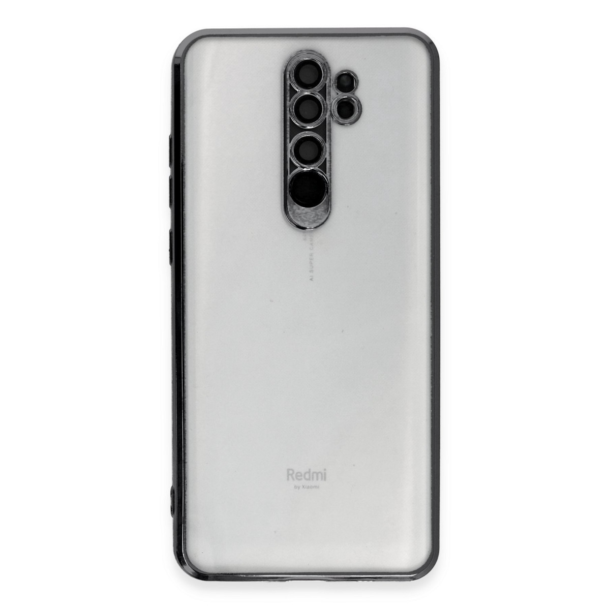 Newface Xiaomi Redmi Note 8 Pro Kılıf Razer Lensli Silikon - Siyah — görsel 10