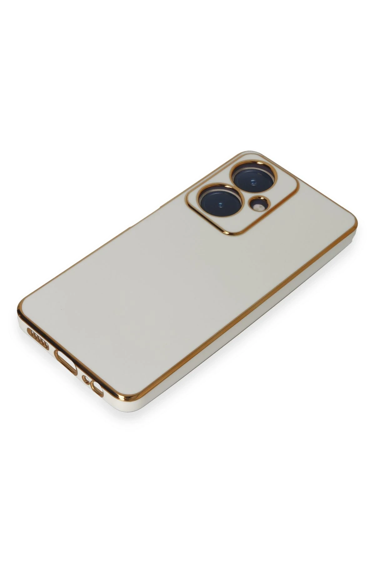 Newface Vivo Y27 Kılıf Volet Silikon - Beyaz