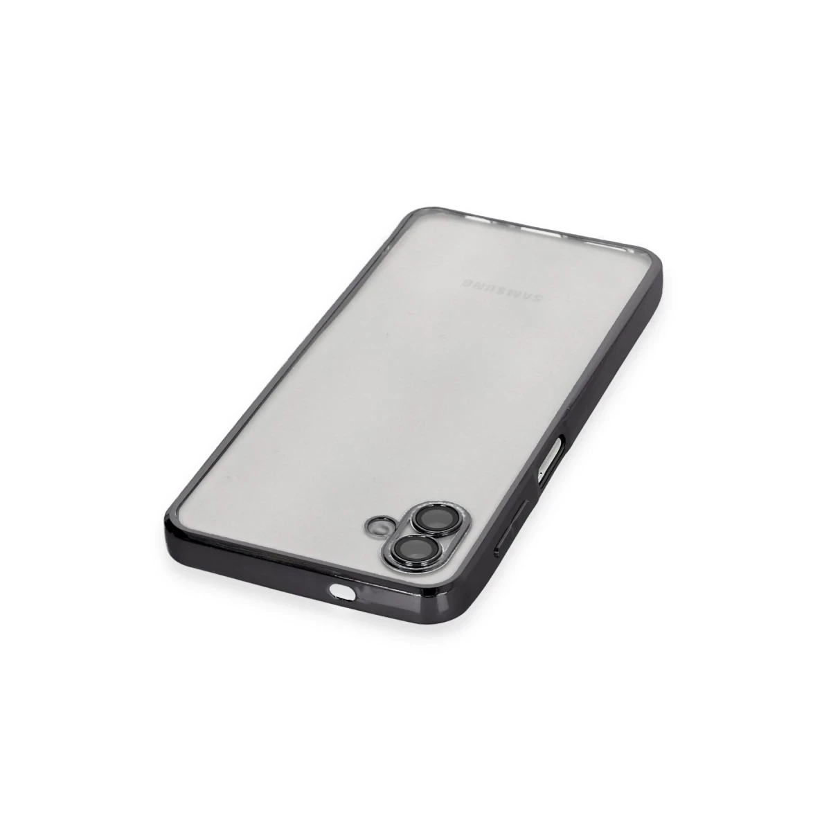 Newface Samsung Galaxy A04 Kılıf Razer Lensli Silikon - Siyah — görsel 7