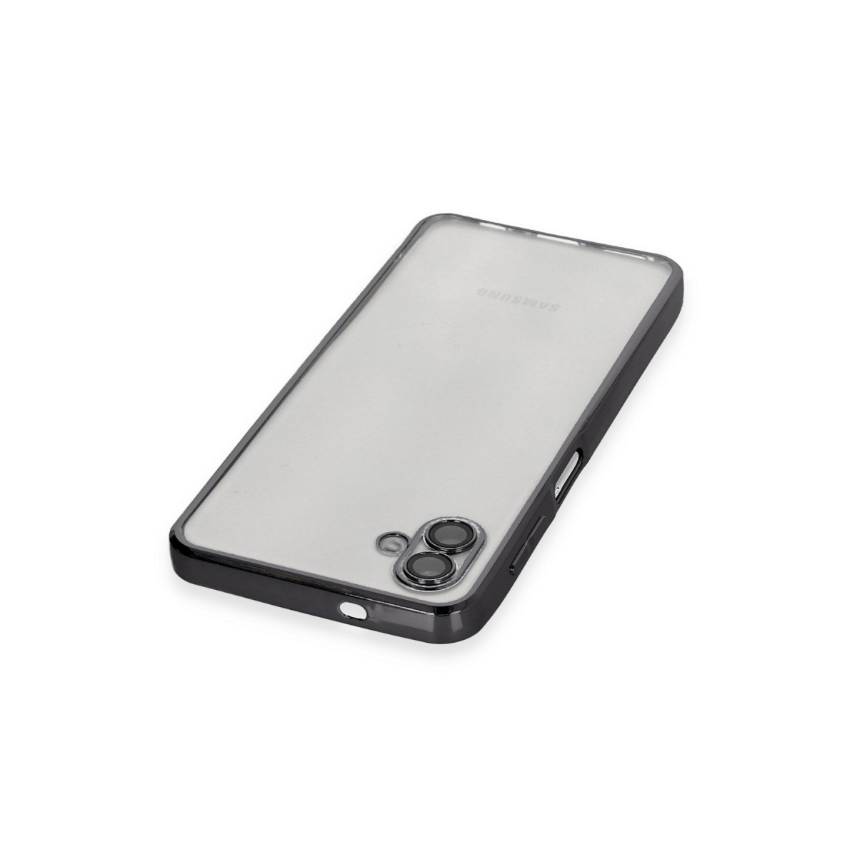 Newface Samsung Galaxy A04 Kılıf Razer Lensli Silikon - Siyah — görsel 11
