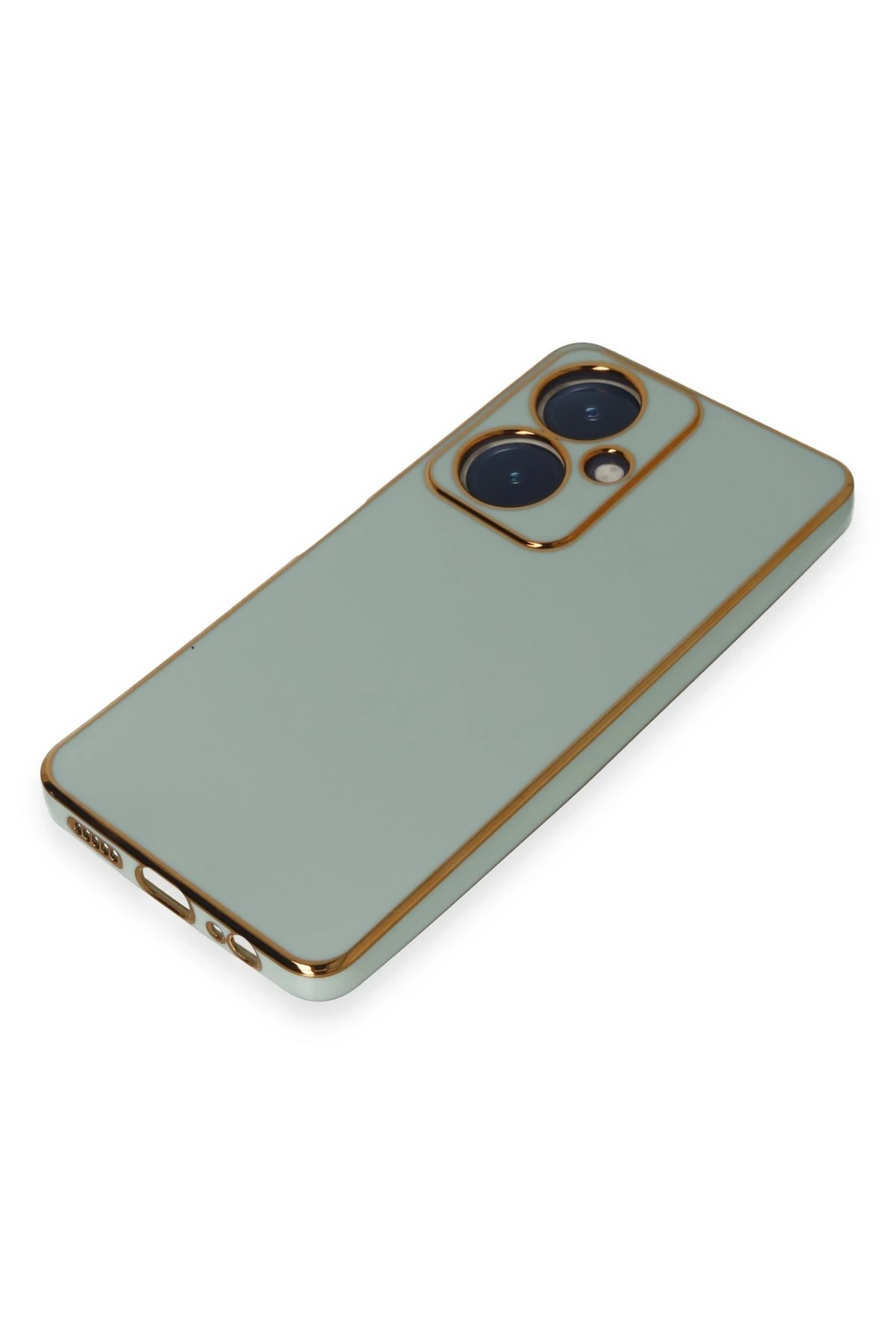 Newface Vivo Y27 Kılıf Volet Silikon - Açık Yeşil