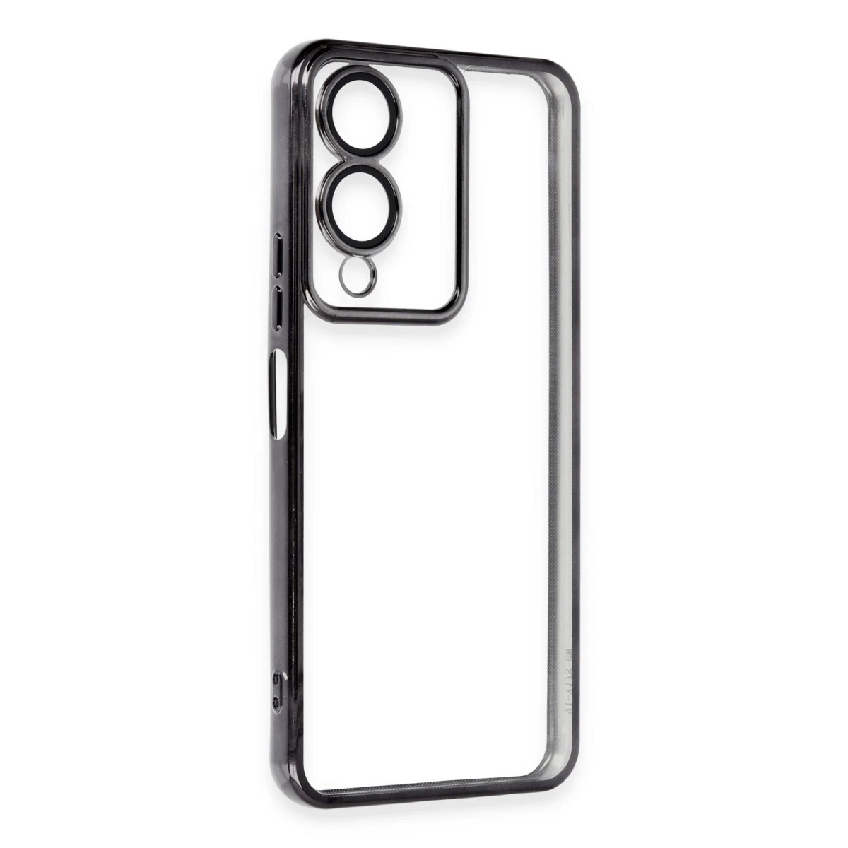 Newface Vivo Y17S Kılıf Razer Lensli Silikon - Siyah — görsel 4