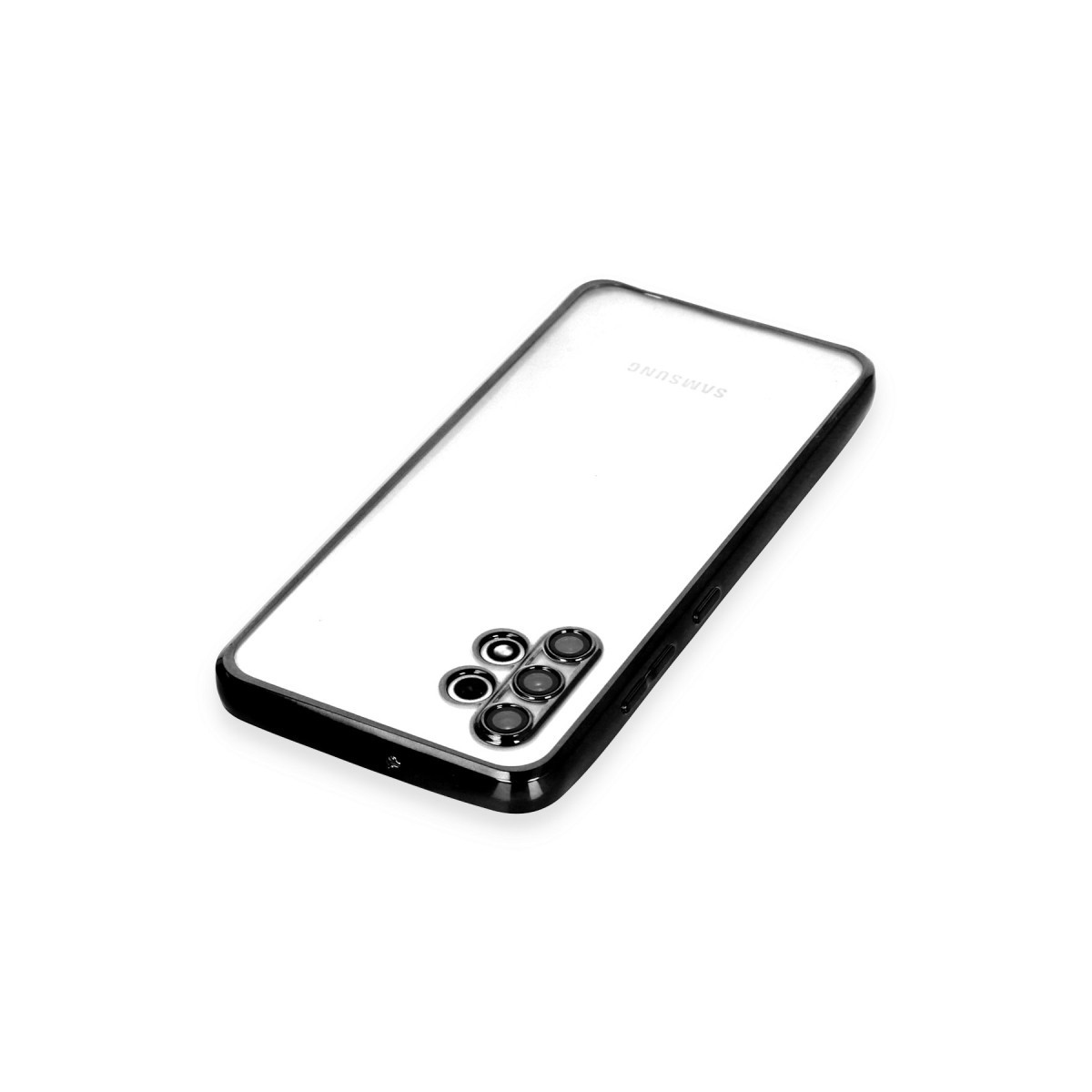 Newface Samsung Galaxy A32 Kılıf Razer Lensli Silikon - Siyah — görsel 11