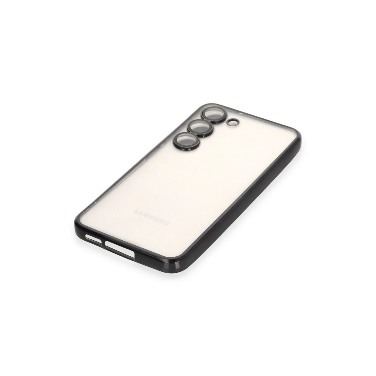Newface Samsung Galaxy S24 Plus Kılıf Razer Lensli Silikon - Siyah — görsel 8