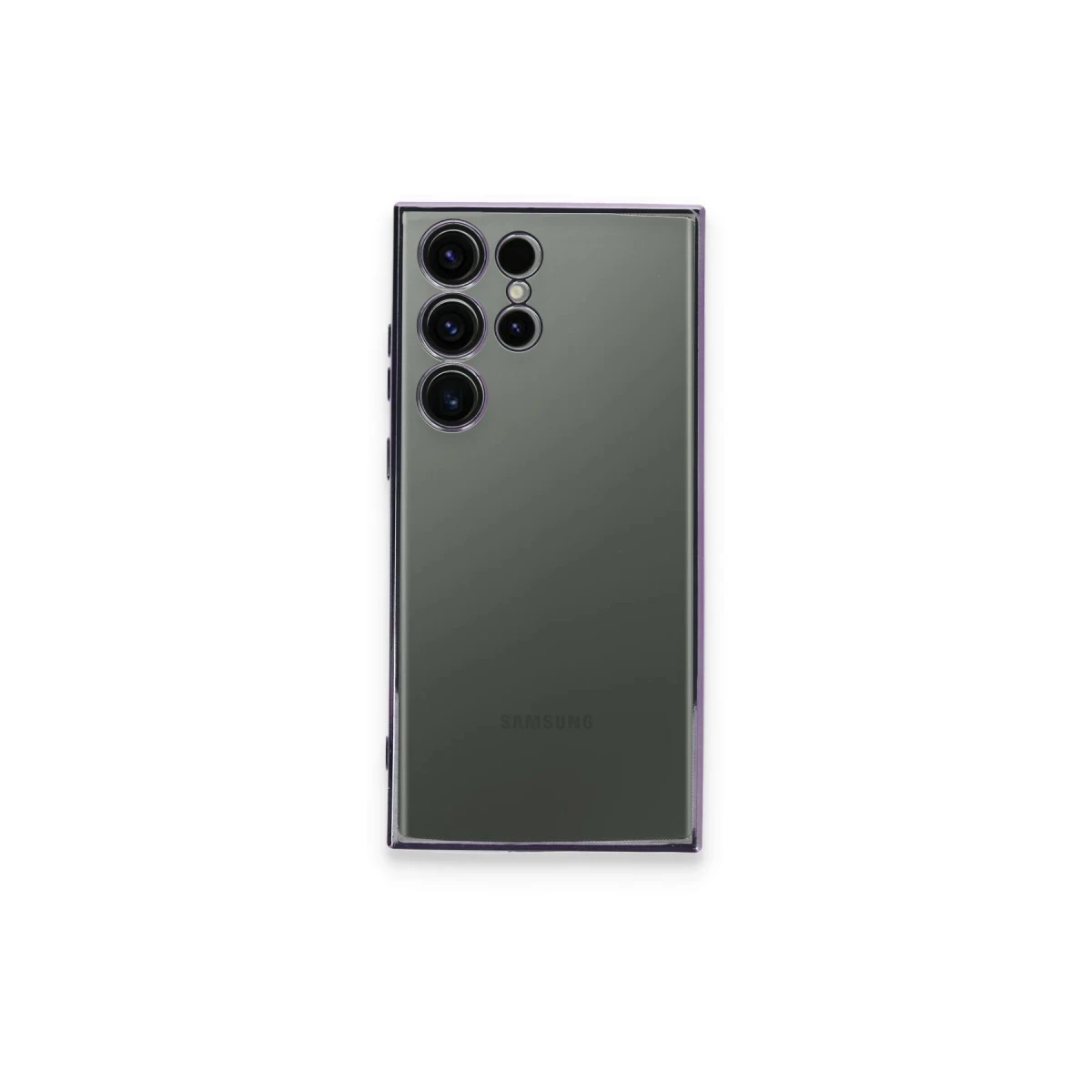 Newface Samsung Galaxy S24 Ultra Kılıf Razer Lensli Silikon - Siyah — görsel 6