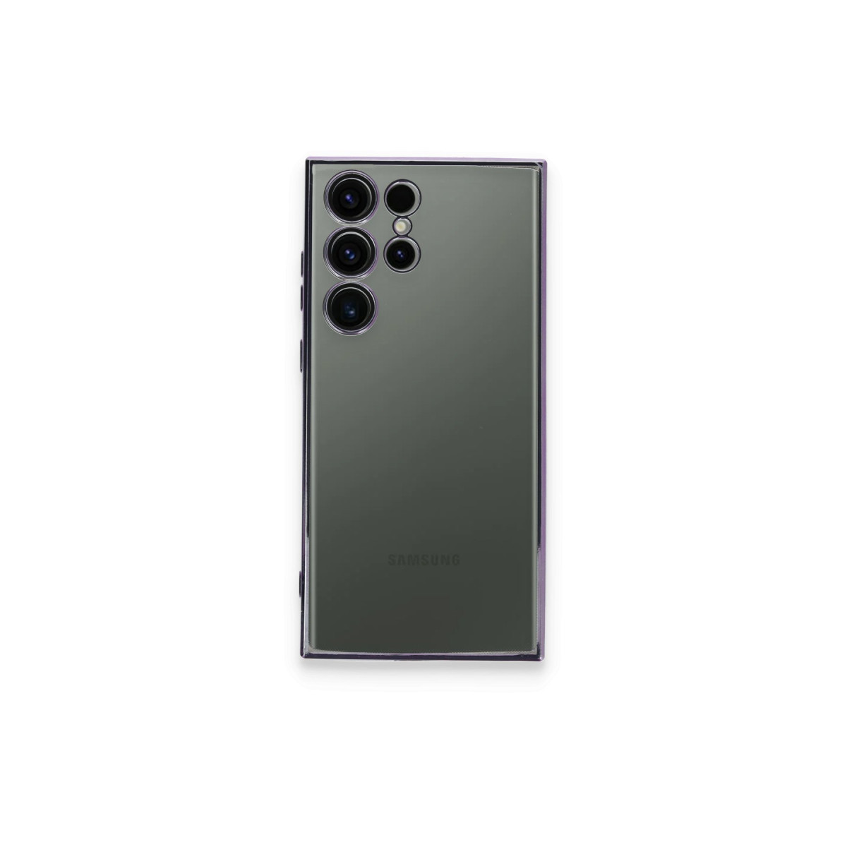 Newface Samsung Galaxy S24 Ultra Kılıf Razer Lensli Silikon - Siyah — görsel 11