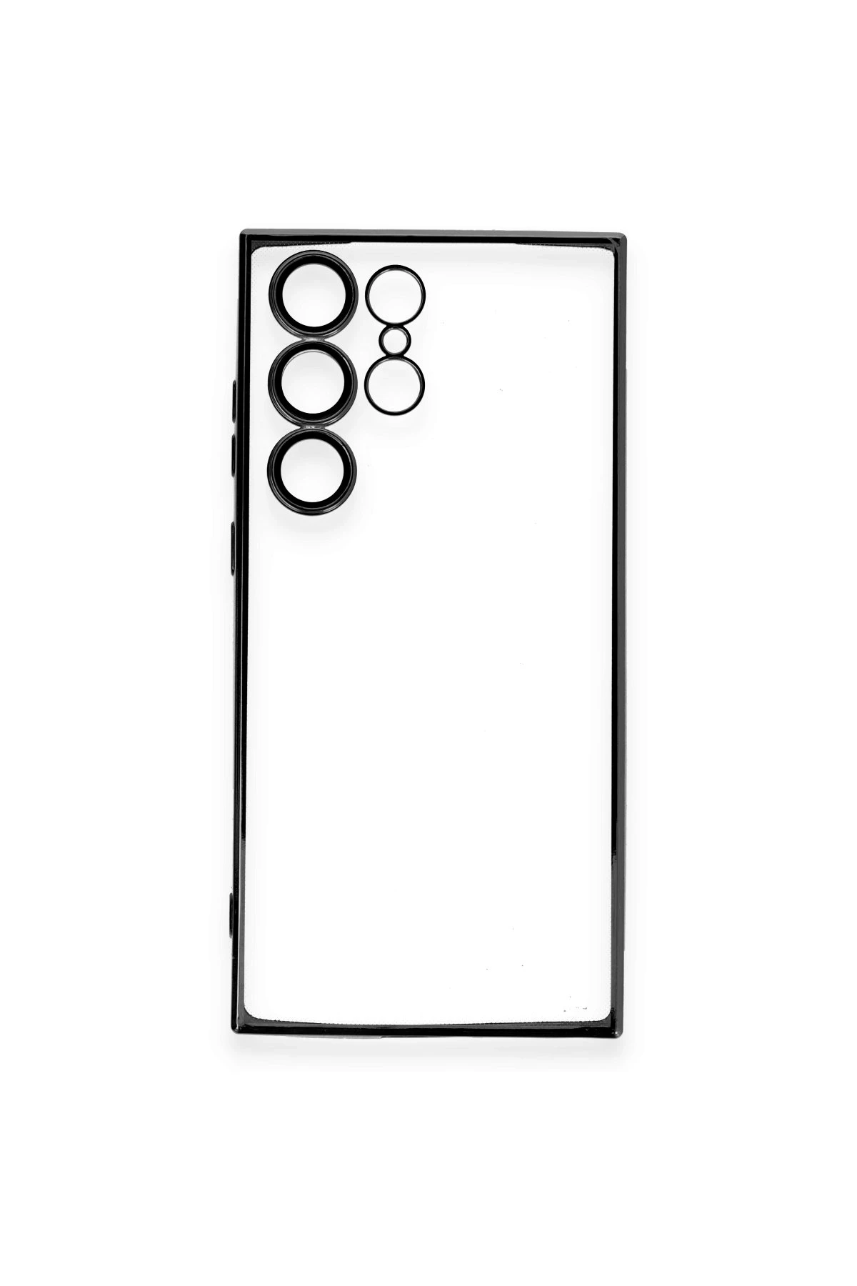 Newface Samsung Galaxy S24 Ultra Kılıf Razer Lensli Silikon - Yeşil