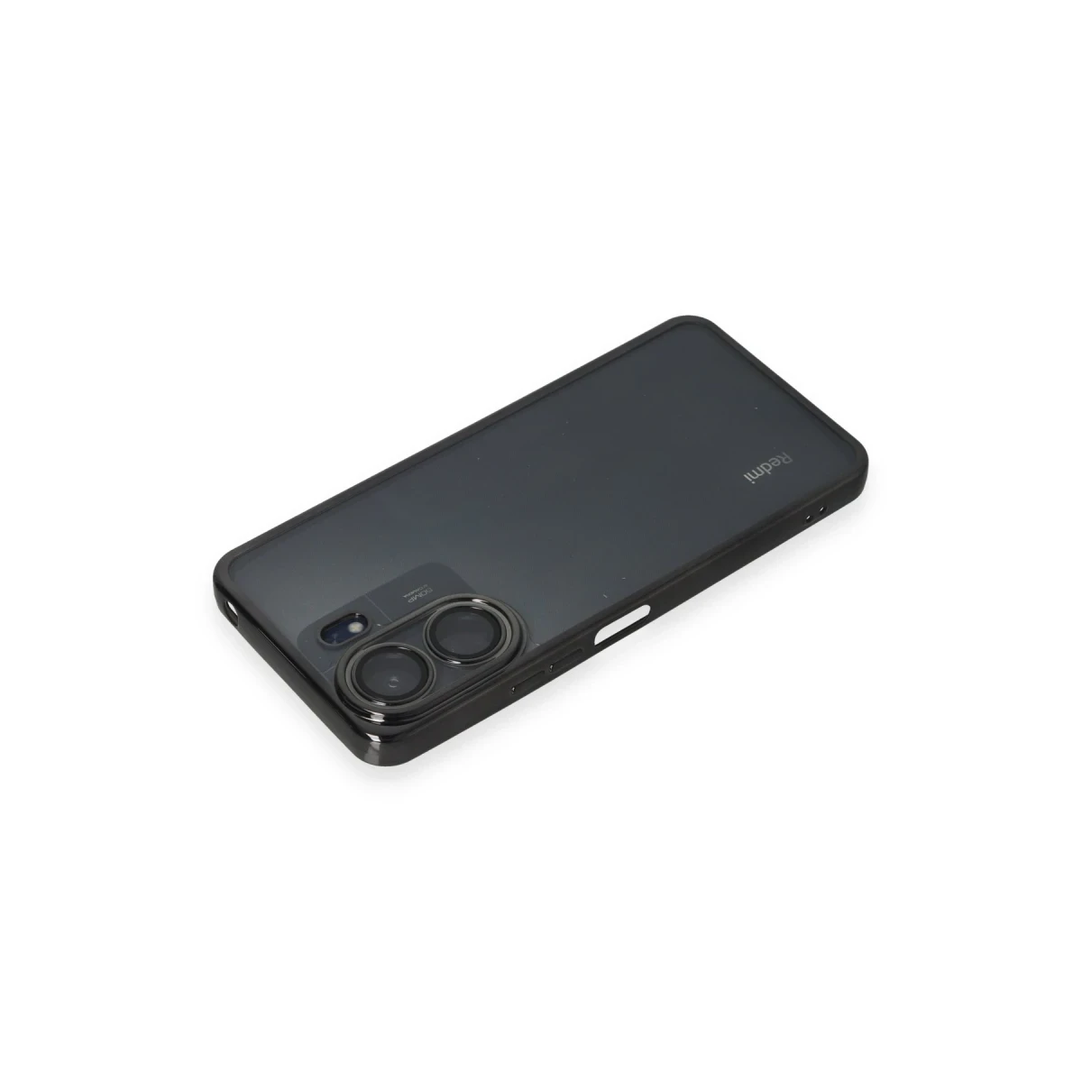 Newface Xiaomi Redmi 13C Kılıf Razer Lensli Silikon - Siyah — görsel 7