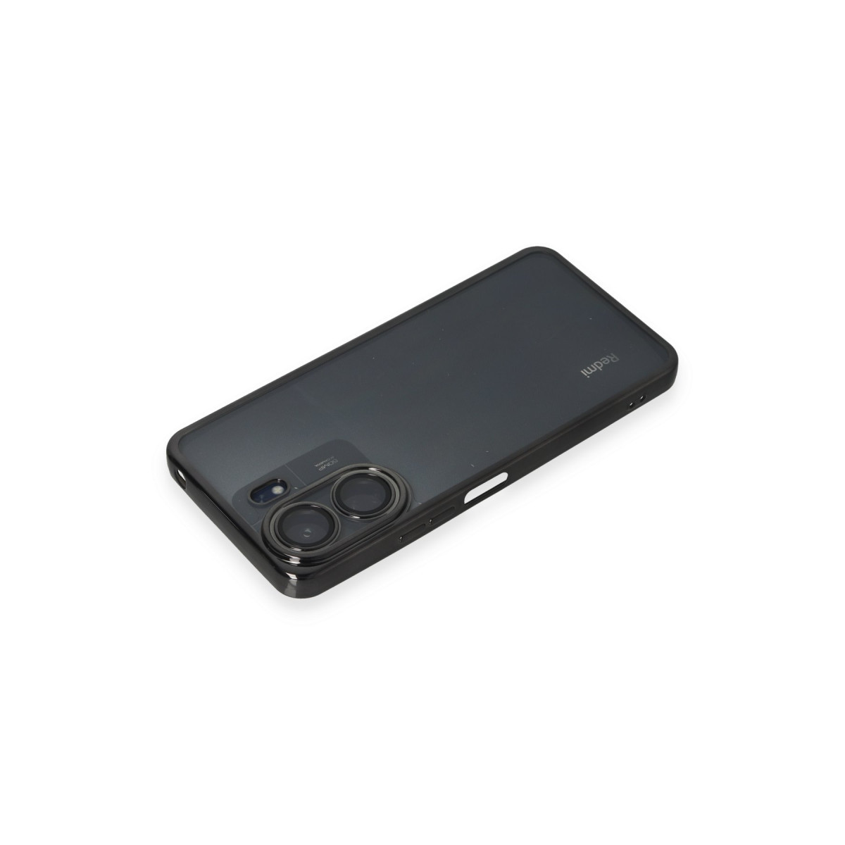 Newface Xiaomi Redmi 13C Kılıf Razer Lensli Silikon - Siyah — görsel 11