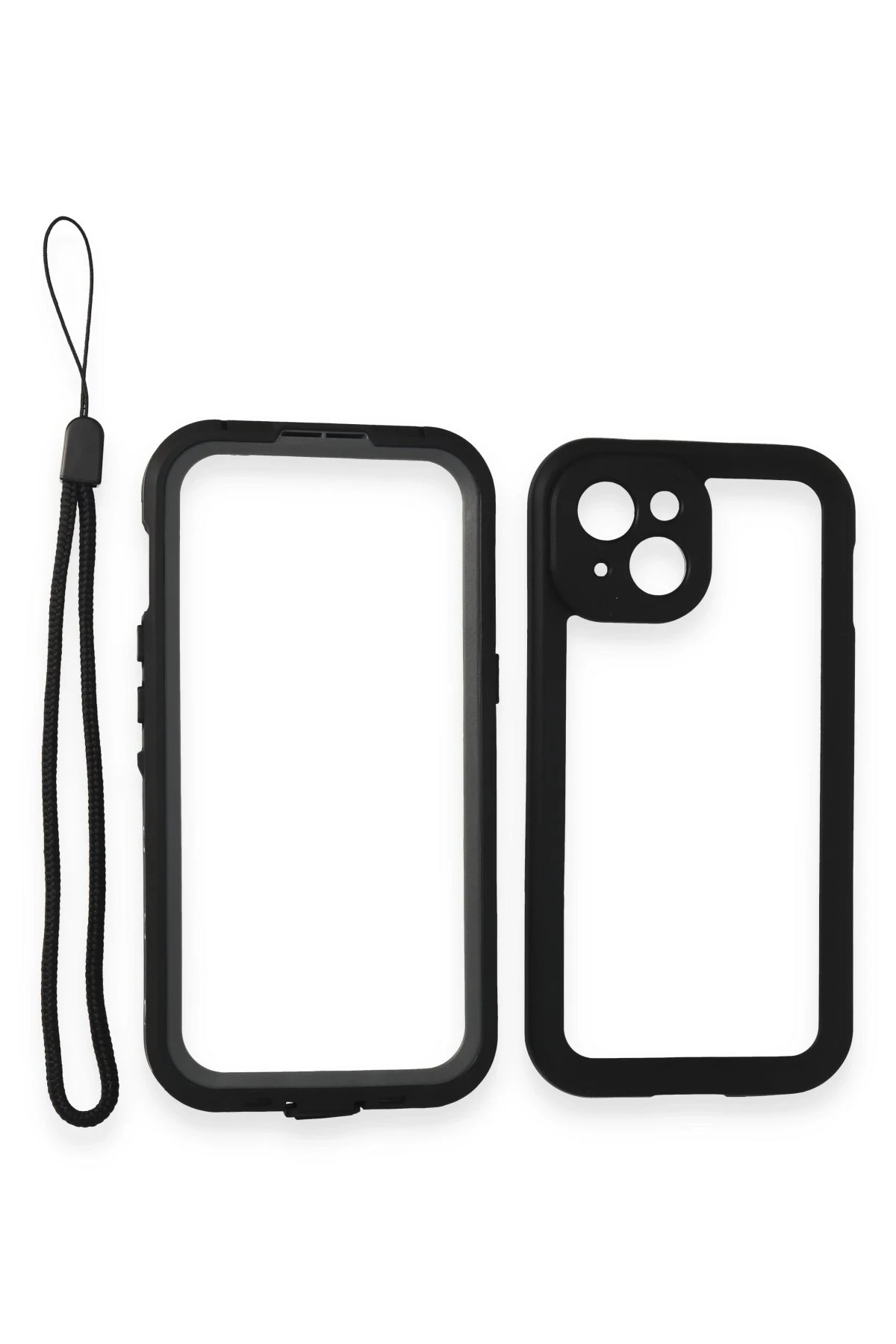 Newface Apple iPhone 15 Kılıf Red Pepper Magneticsafe Su Geçirmez Kılıf - Siyah-Gri — görsel 4