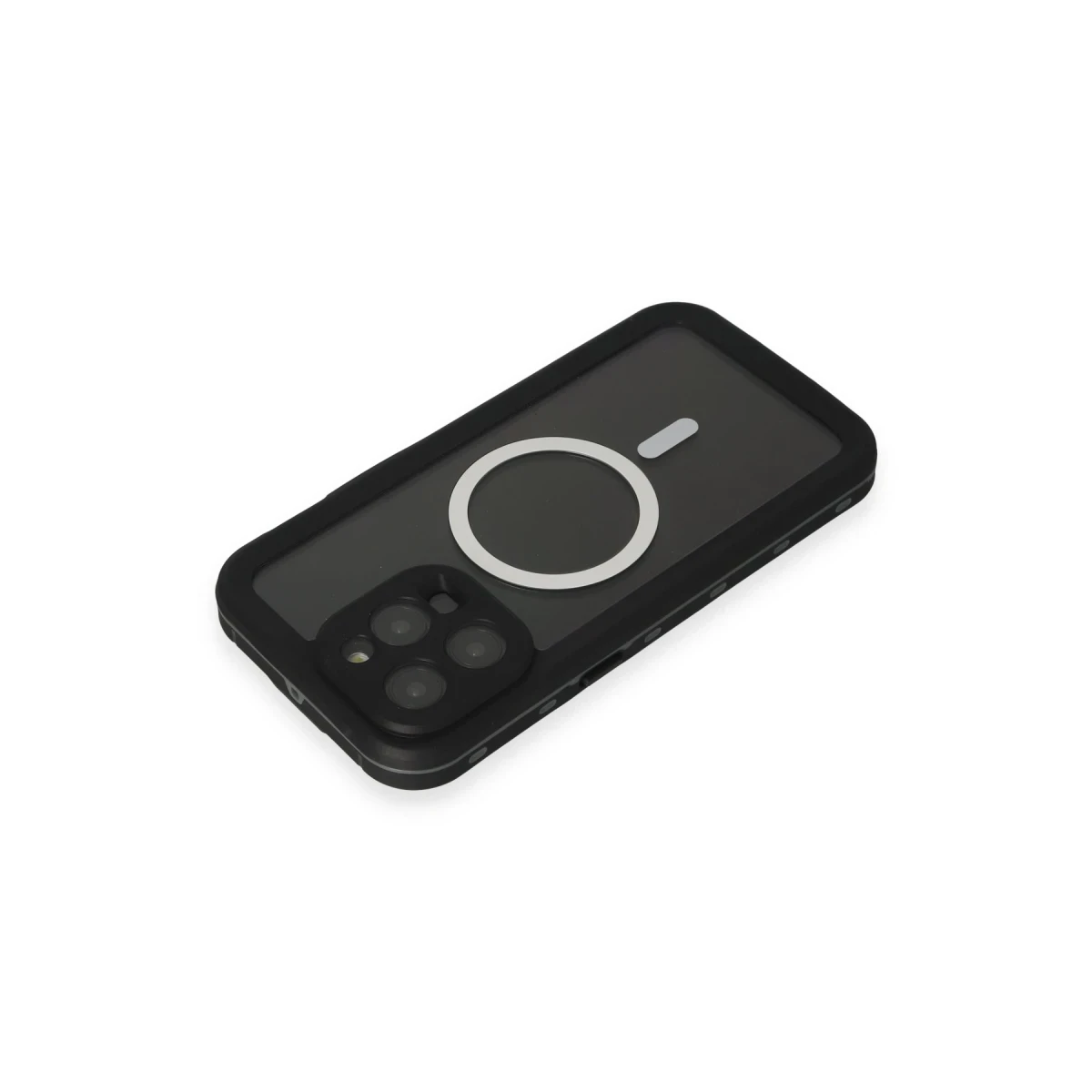 Newface Apple iPhone 15 Pro Kılıf Red Pepper Magneticsafe Su Geçirmez Kılıf - Siyah-Gri — görsel 11