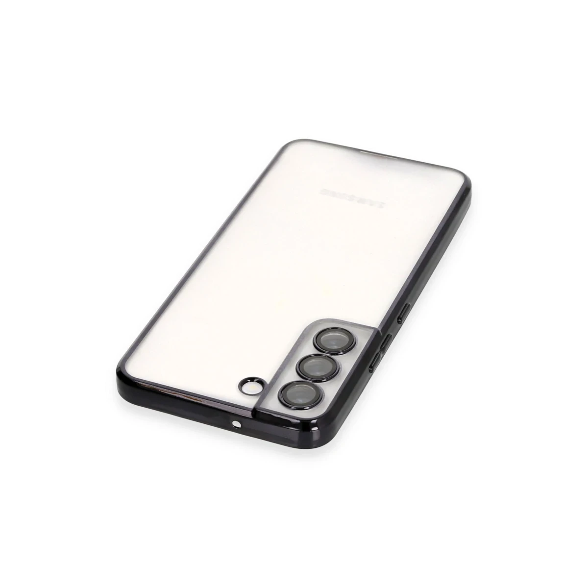 Newface Samsung Galaxy S22 Kılıf Razer Lensli Silikon - Siyah — görsel 7