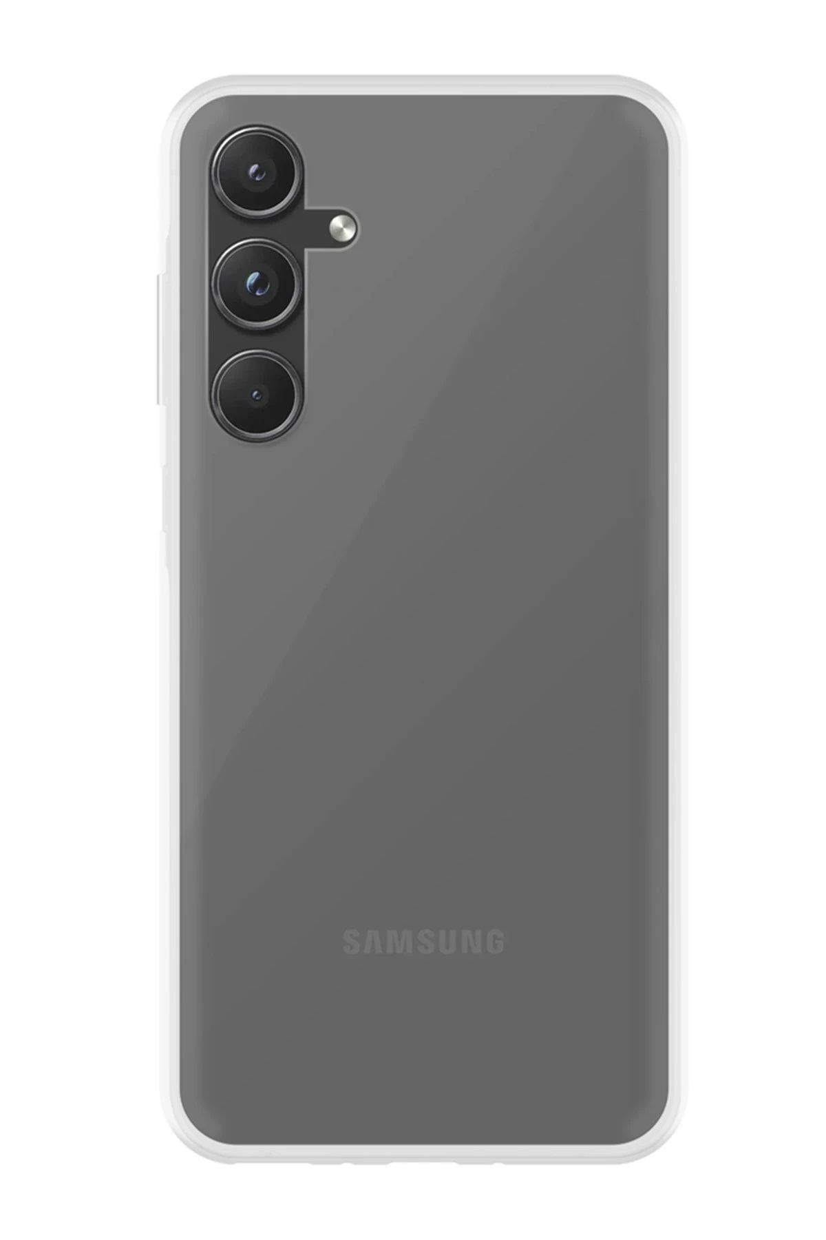 Newface Samsung Galaxy A55 5G Kılıf Lüx Şeffaf Silikon