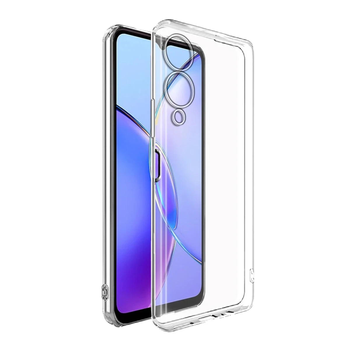 Newface Vivo Y17S Kılıf Lüx Şeffaf Silikon — görsel 4
