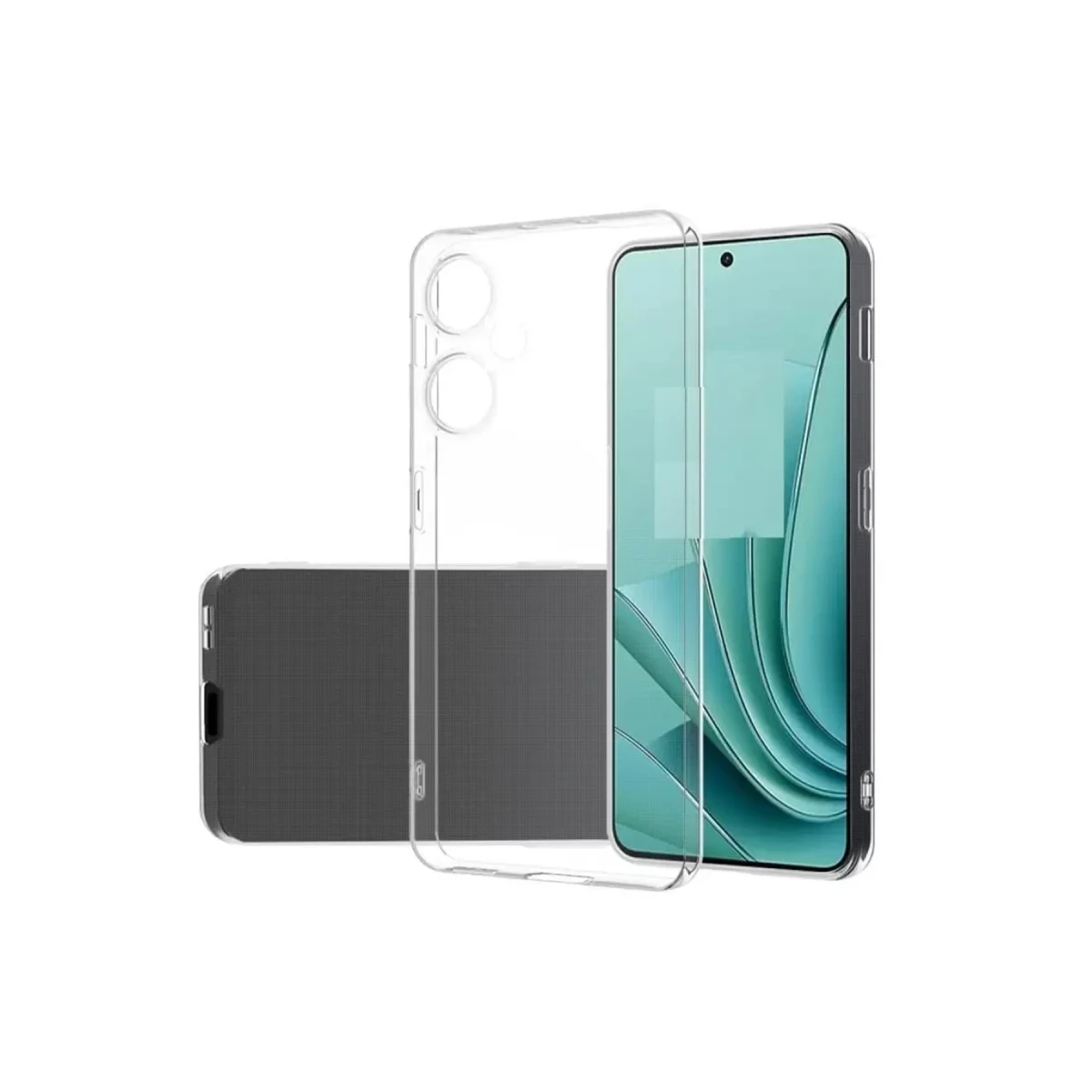 Newface Vivo Y27 Kılıf Lüx Şeffaf Silikon — görsel 2