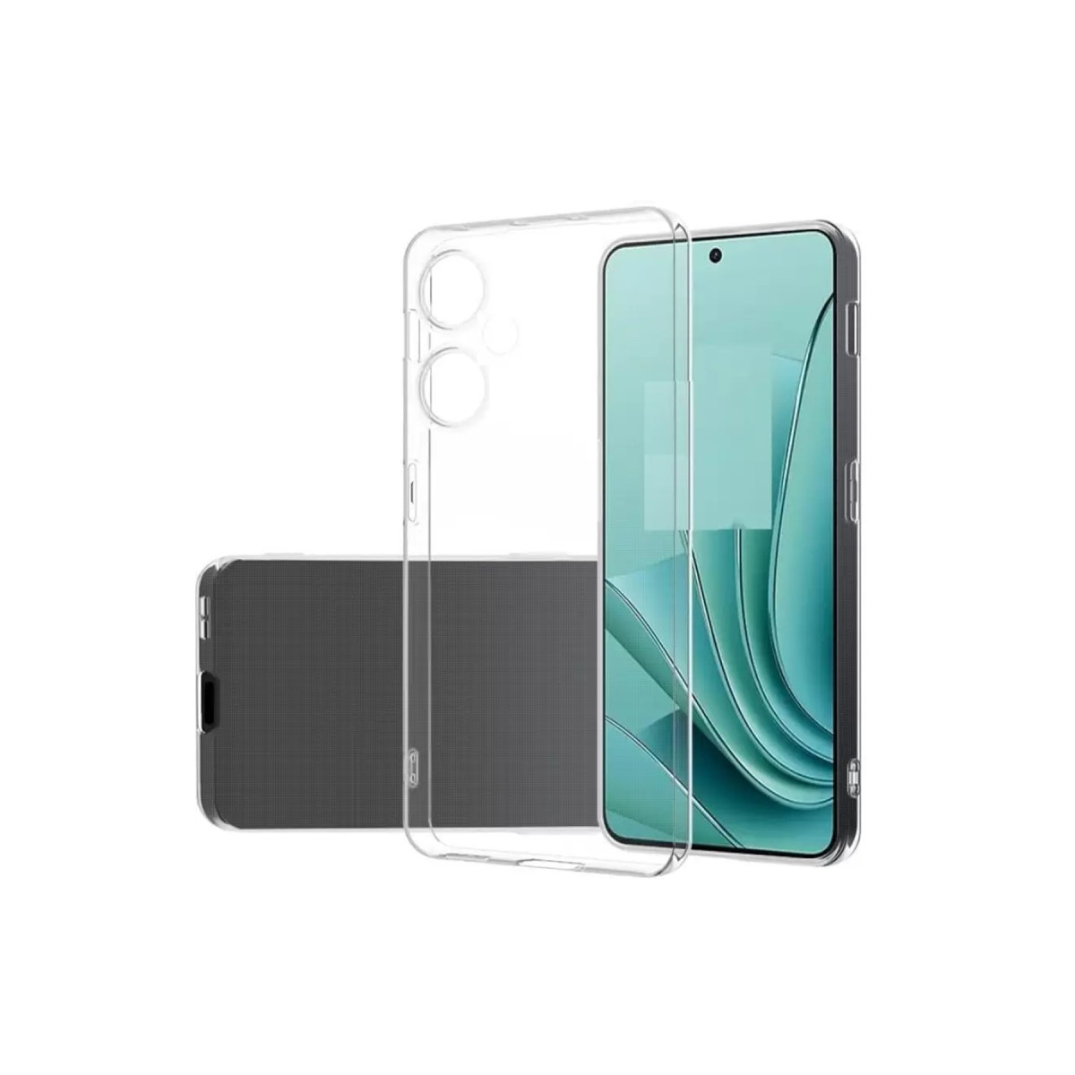 Newface Vivo Y27 Kılıf Lüx Şeffaf Silikon — görsel 3