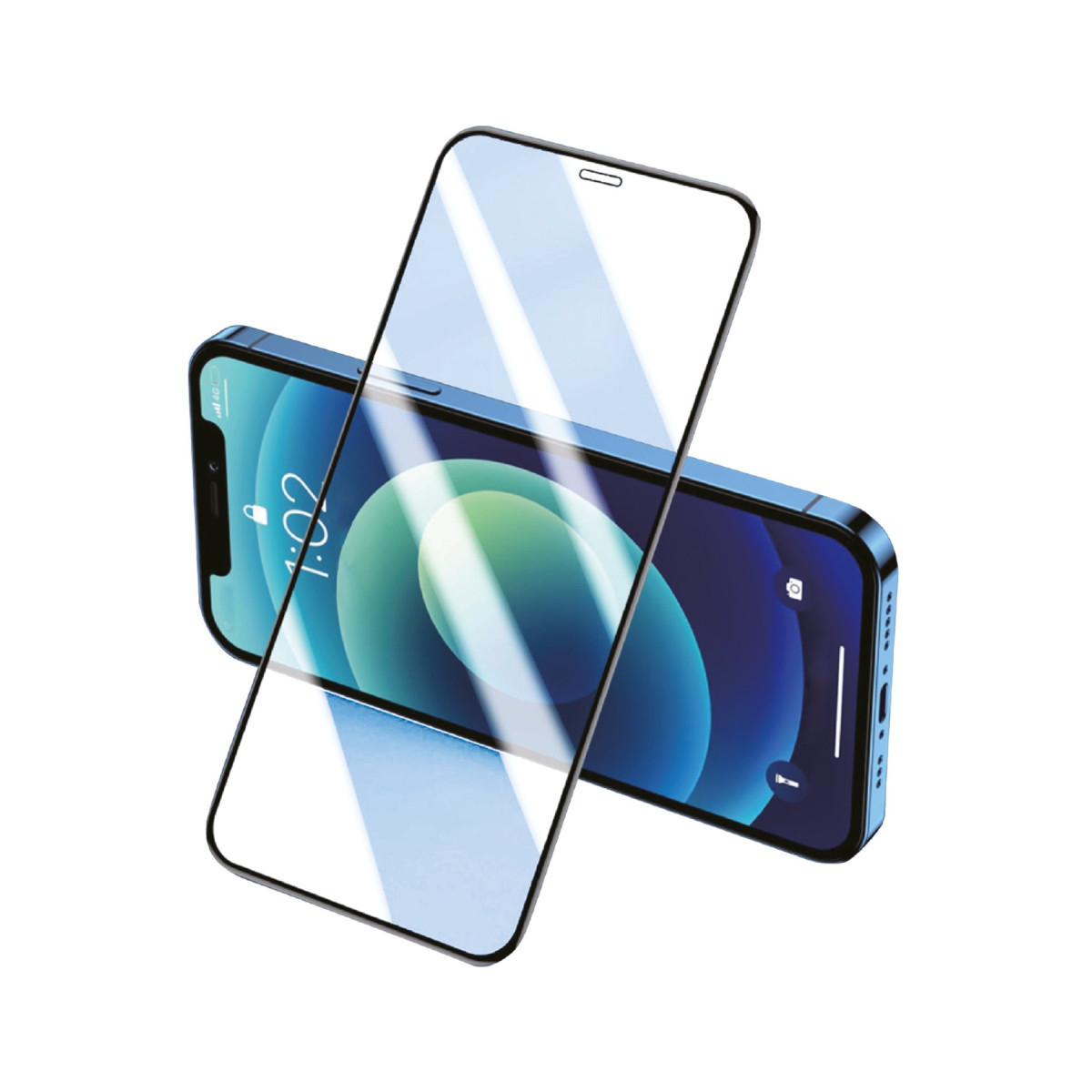 Newface Apple iPhone 14 3D Antistatik Cam Ekran Koruyucu — görsel 9
