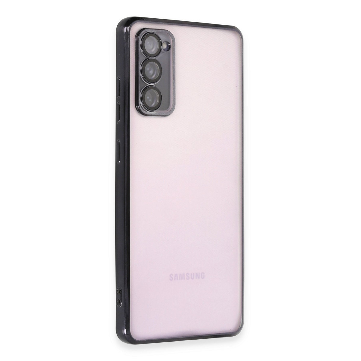 Newface Samsung Galaxy S20 FE Kılıf Razer Lensli Silikon - Siyah — görsel 9